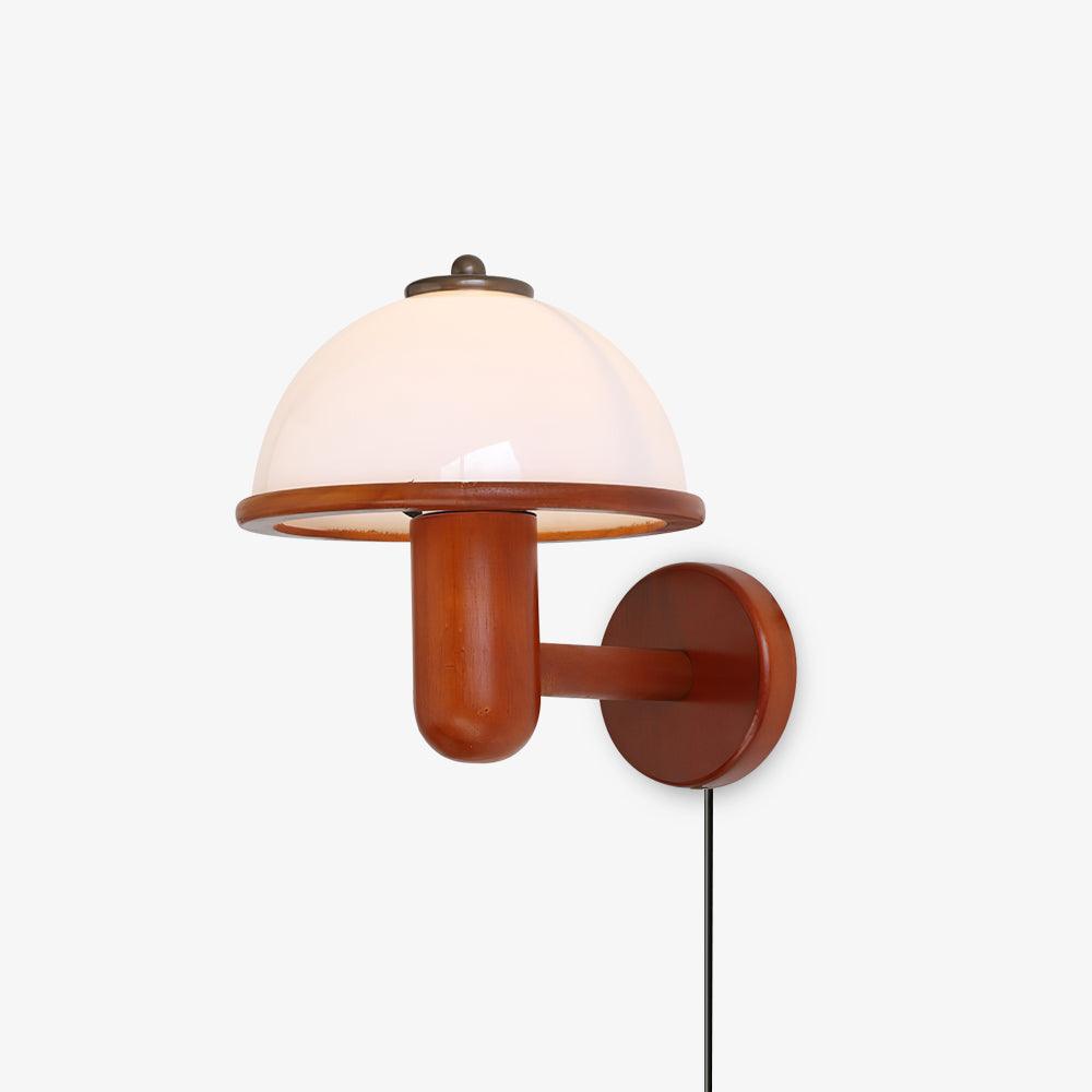 Lustra Wall Lamp Mushroom Wood - Letslighting