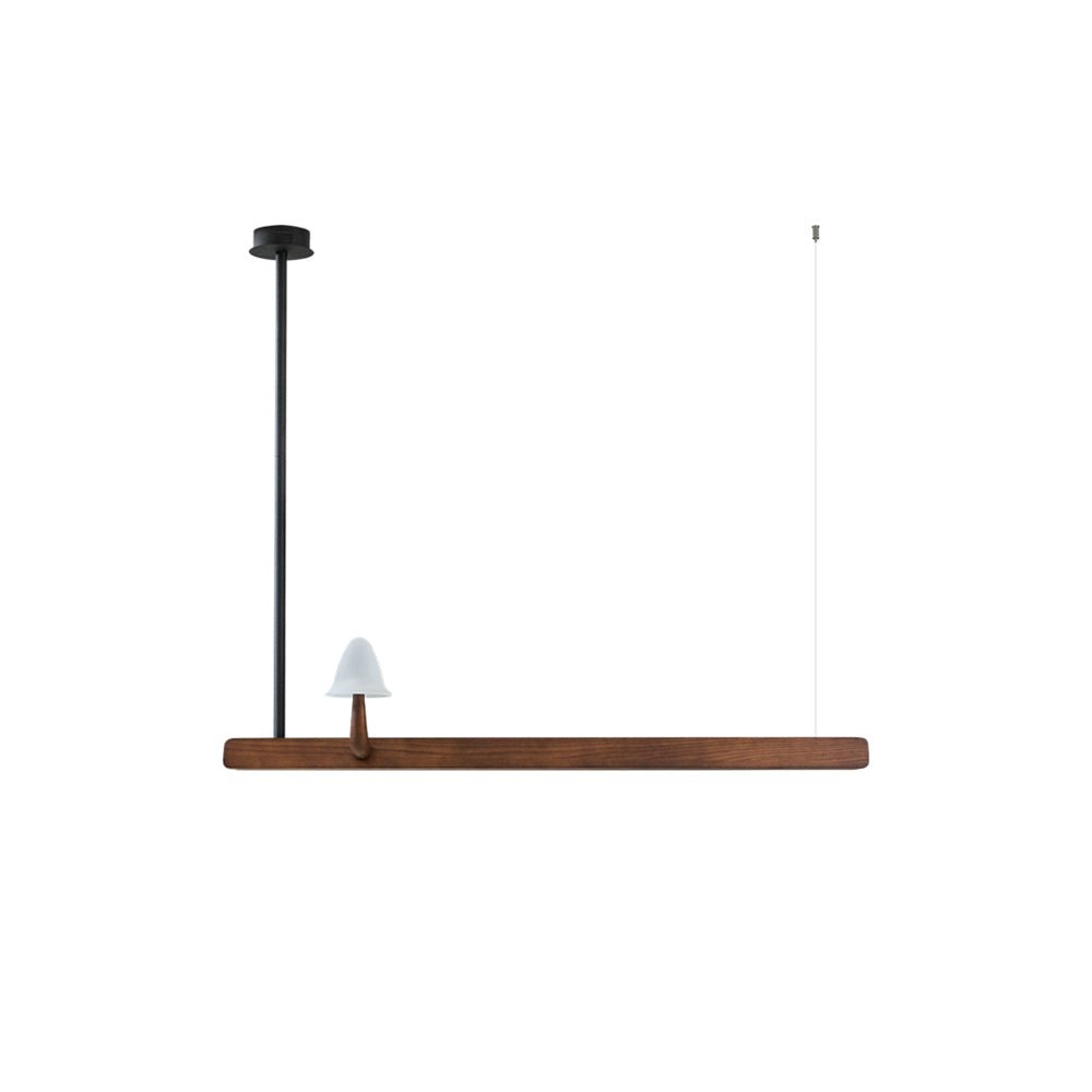 Lustra Chandelier Mushroom Wooden Minimalist Modern - Letslighting