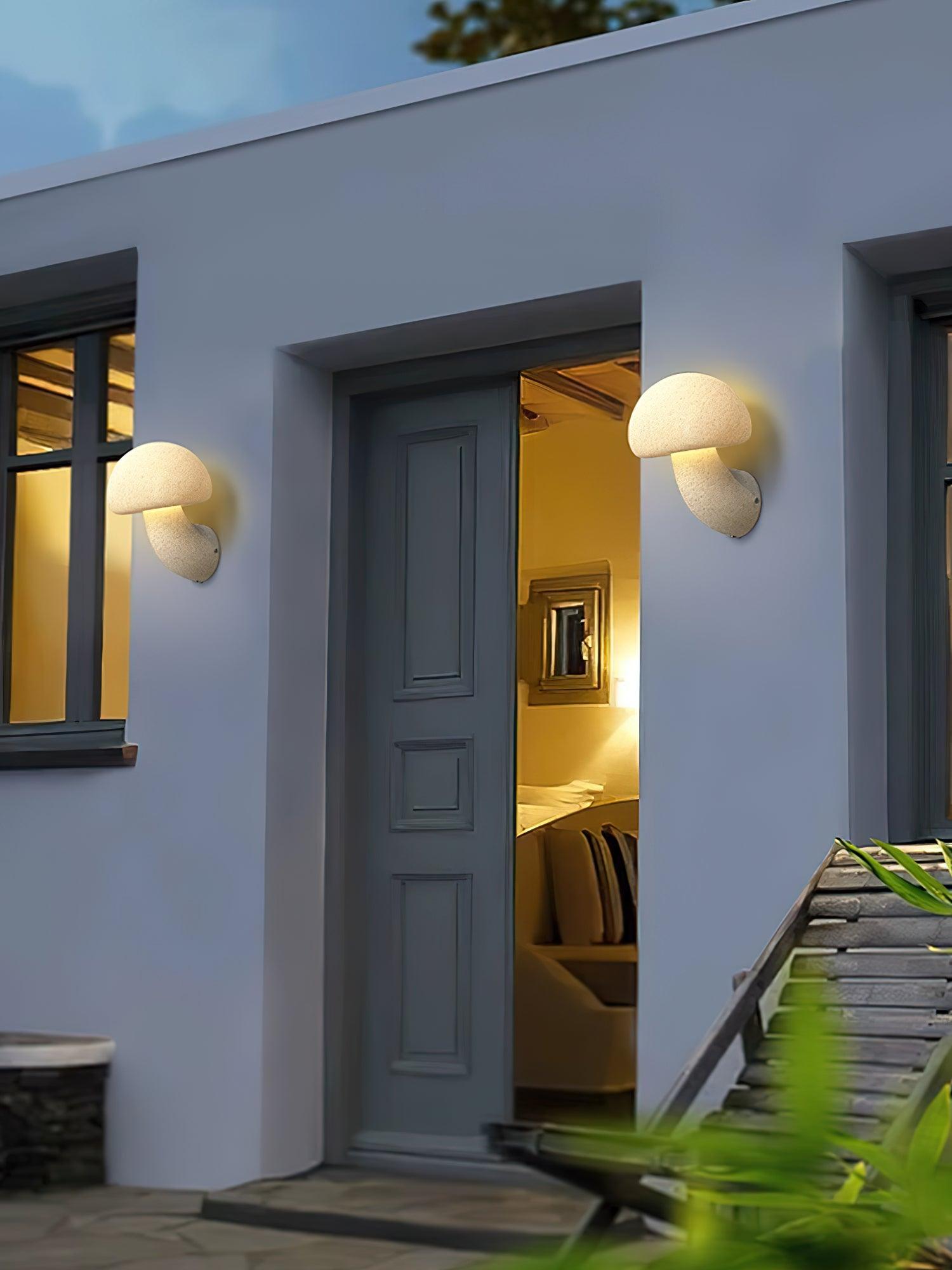 Myvarira Individual Creativity Mushroom Resin Wall Lamp - Letslighting