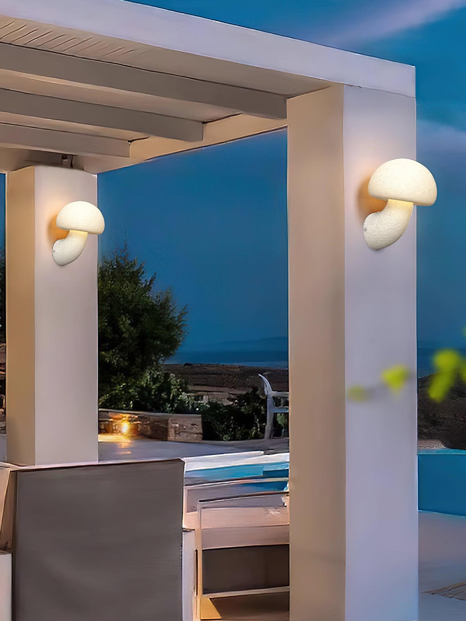 Myvarira Individual Creativity Mushroom Resin Wall Lamp - Letslighting
