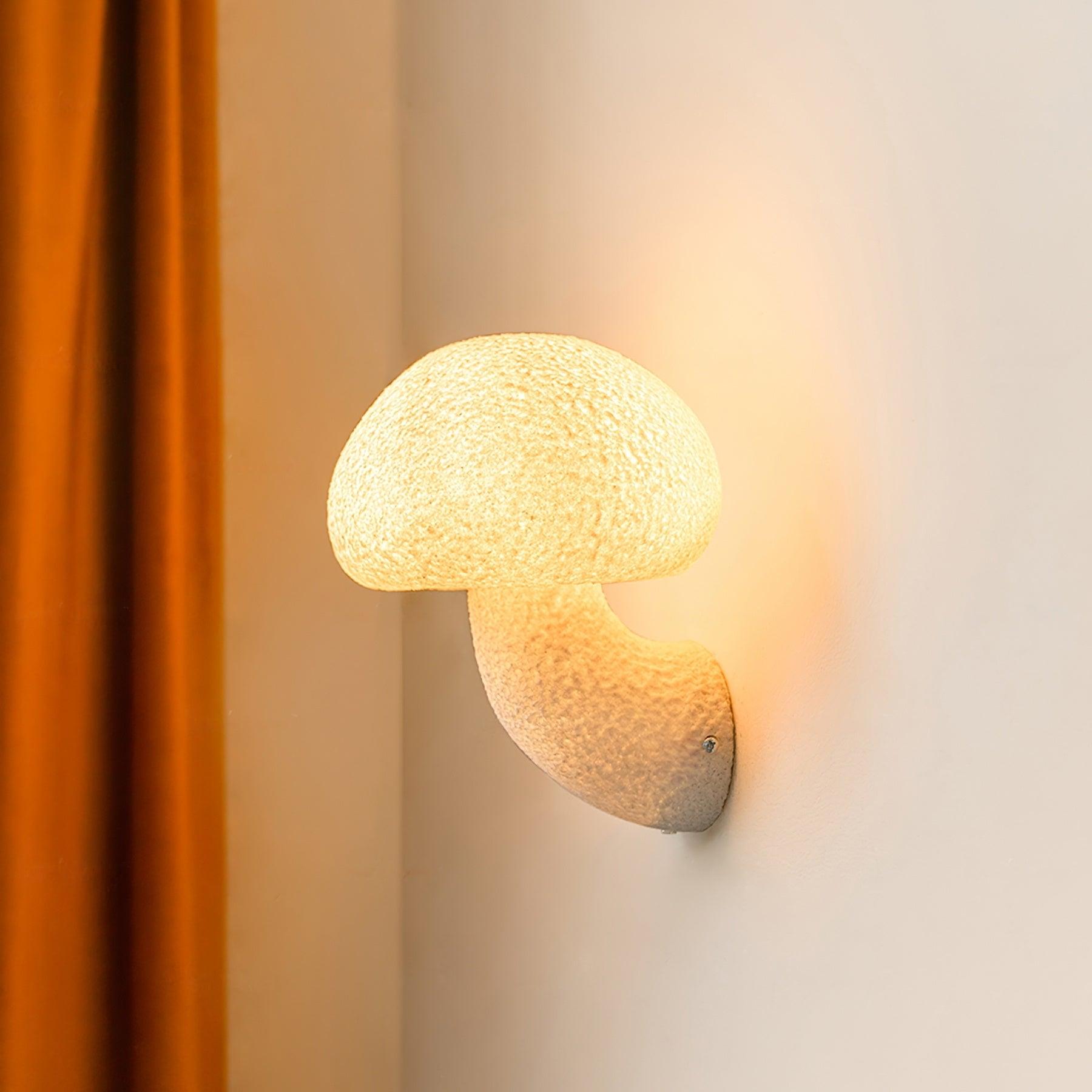 Myvarira Individual Creativity Mushroom Resin Wall Lamp - Letslighting