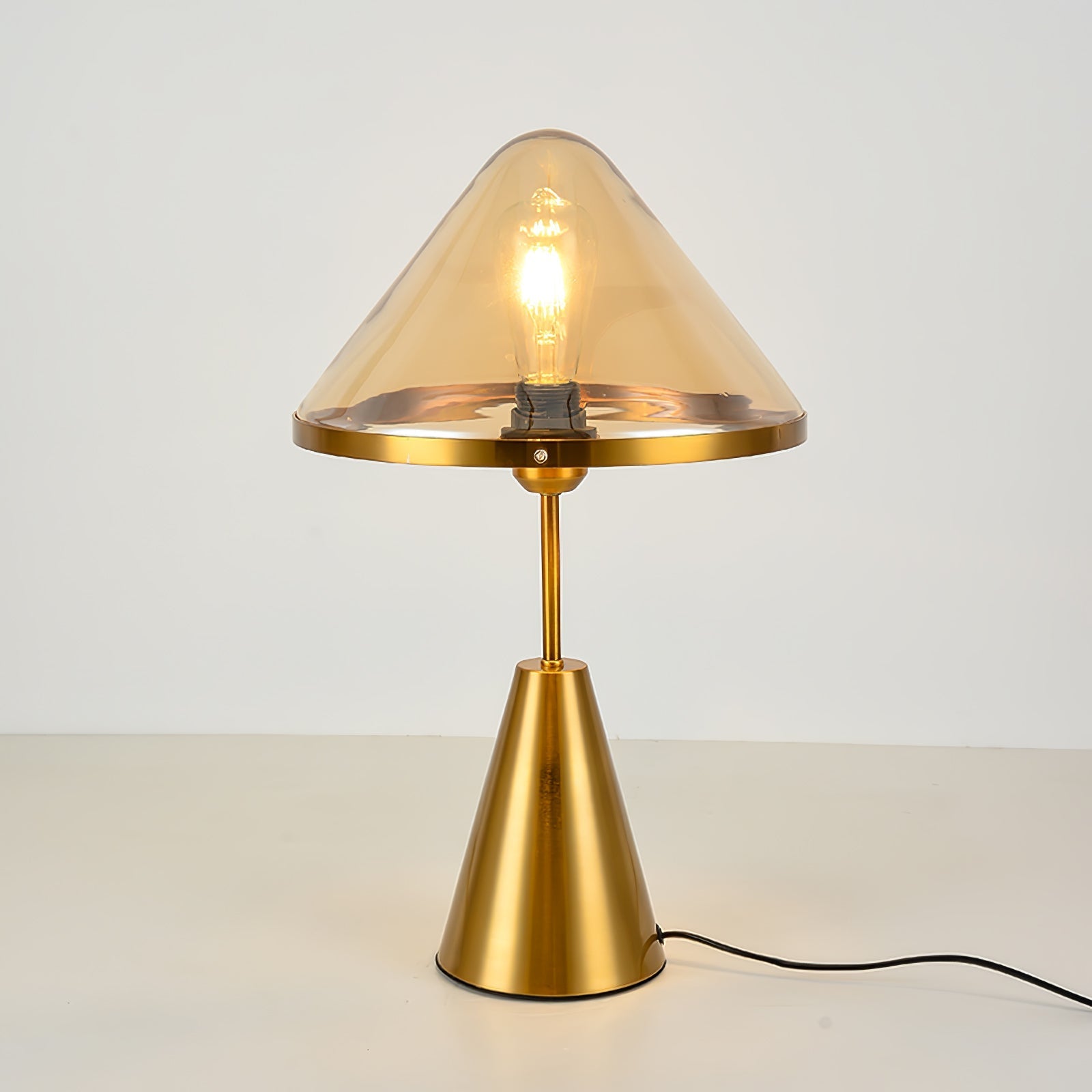 Mushroom Contemporary Metal Table Lamp - Blowlighting