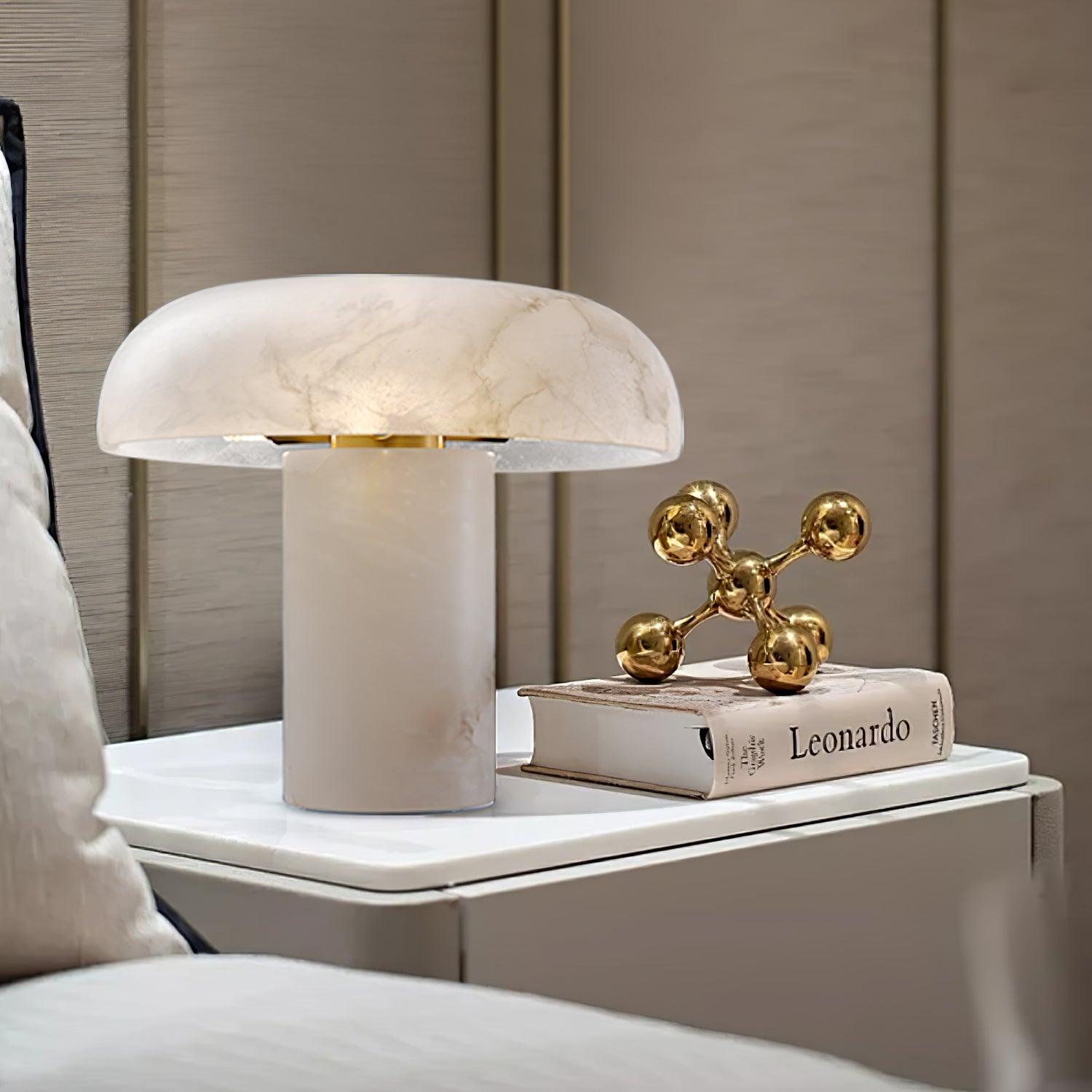 Ivvinos Tentacle Alabaster Table Lamp - Letslighting
