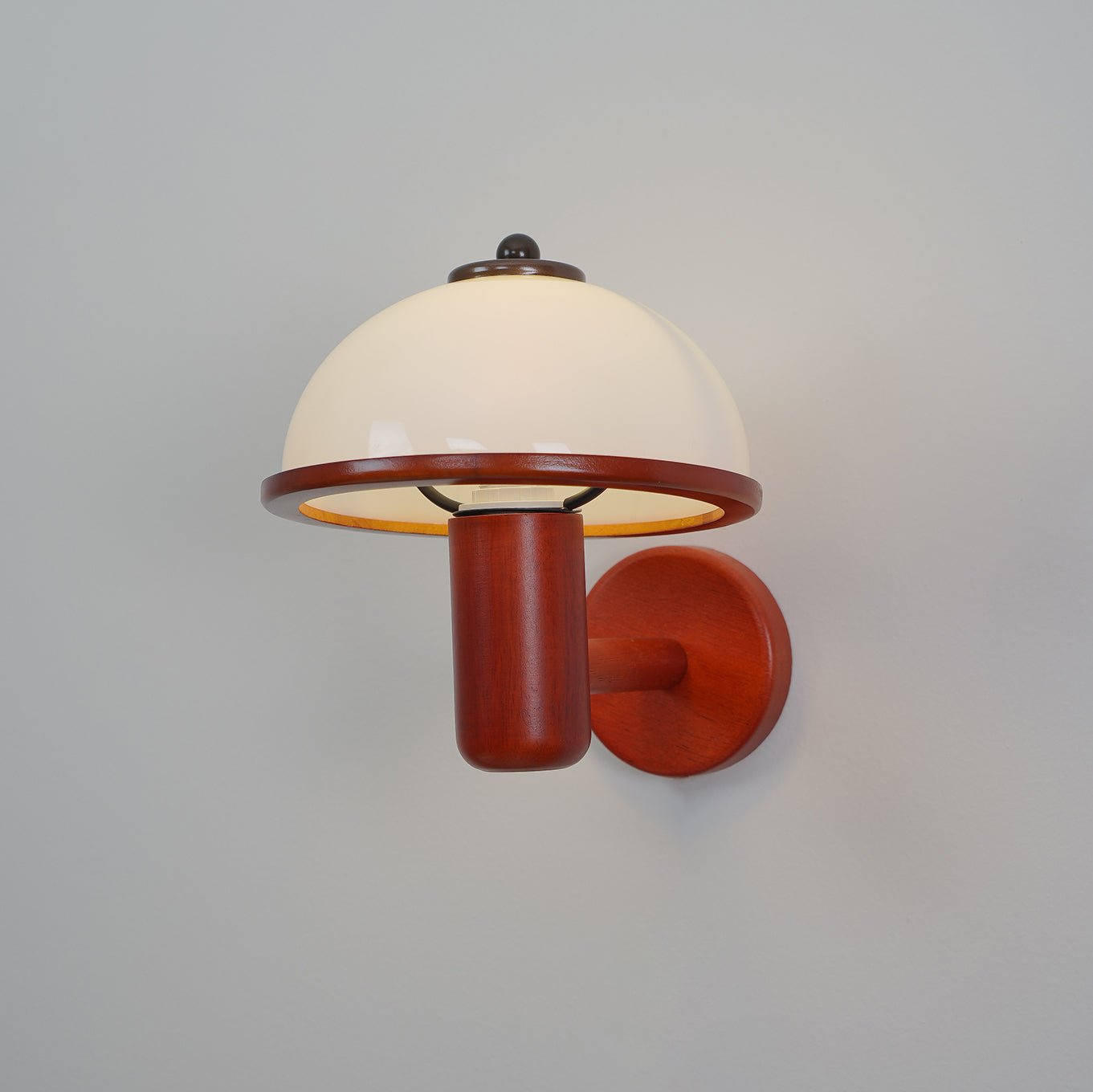 Lustra Wall Lamp Mushroom Wood Oak - Letslighting