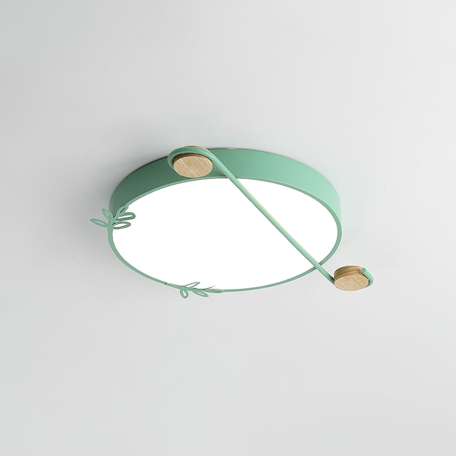 Evzorira Musical Note Art Round Ceiling Lamp - Letslighting