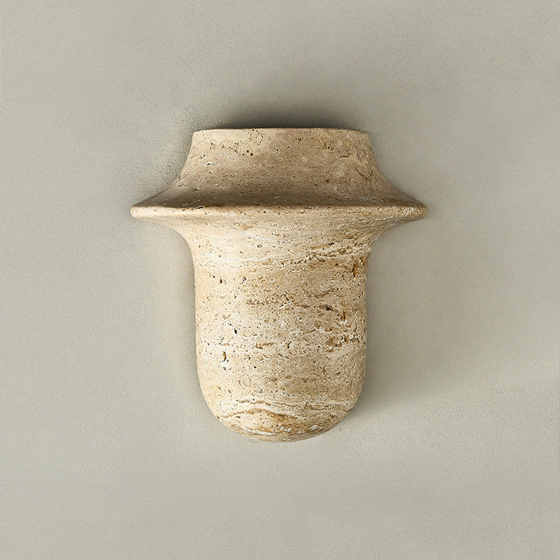 Zeloror Individual Creativity Travertine Wall Lamp - Letslighting