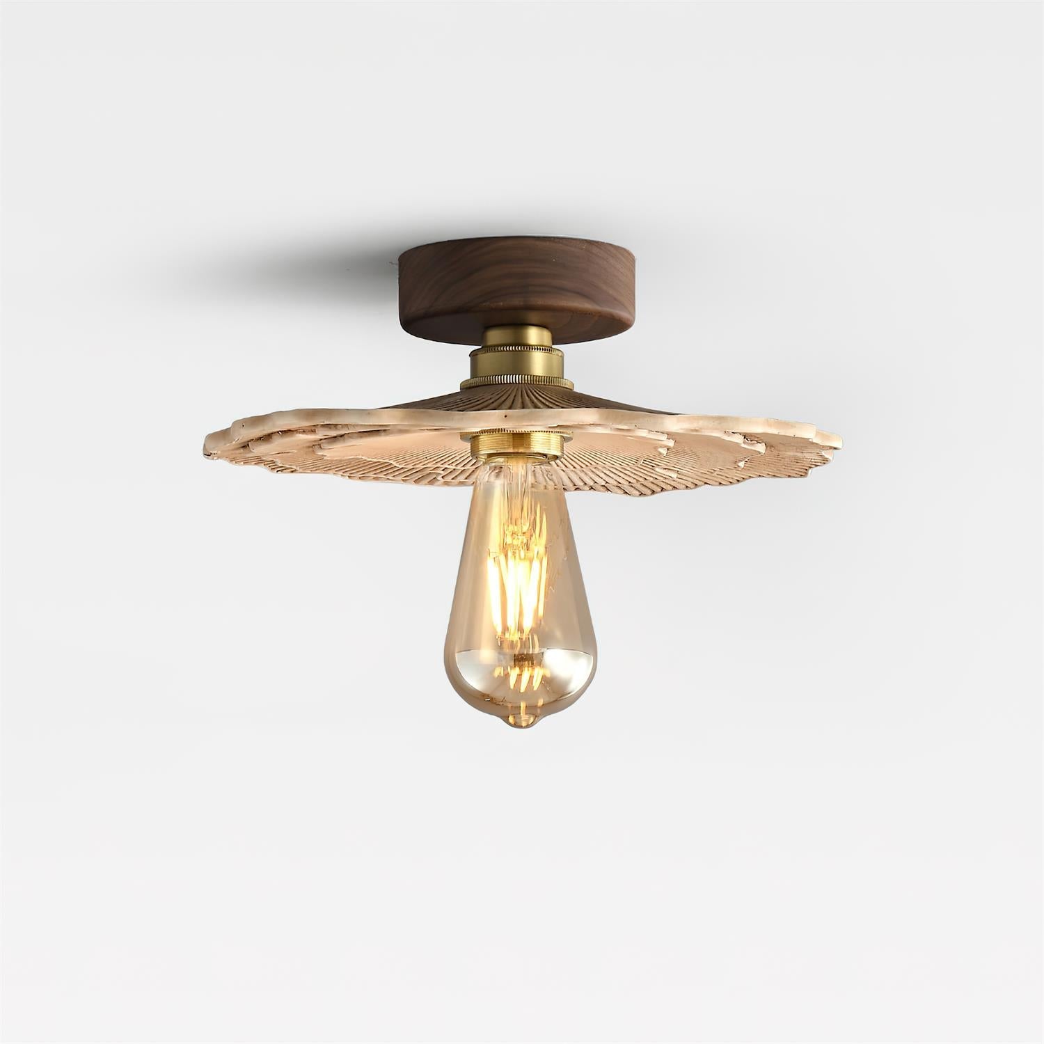 Myco Sculptural Mushroom Ceiling Light - Letslighting