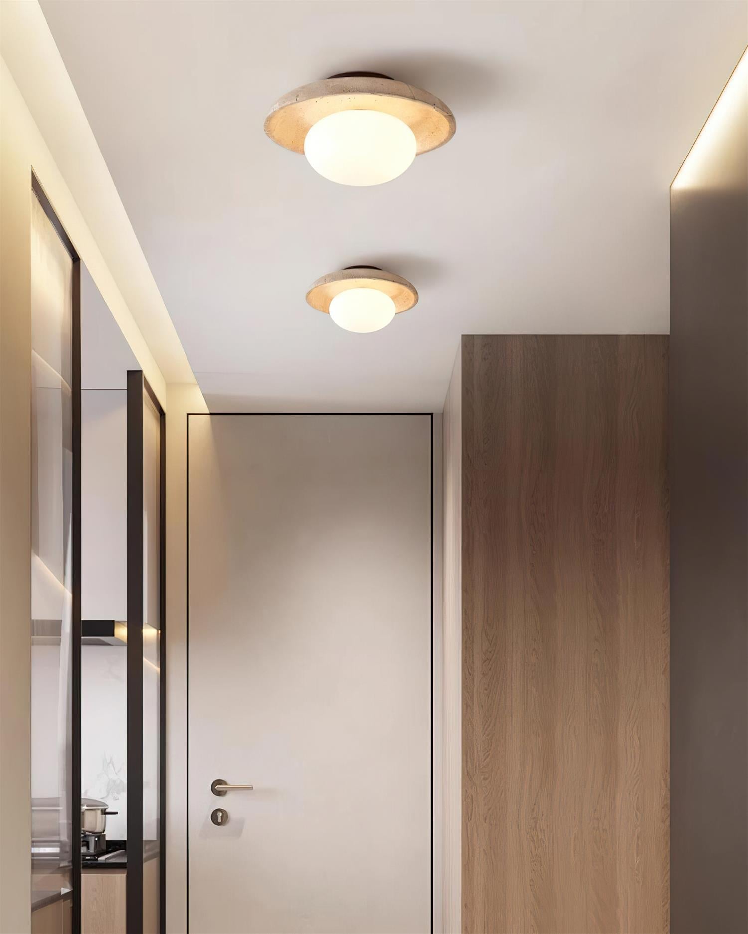 Mylie Travertine Ceiling Light