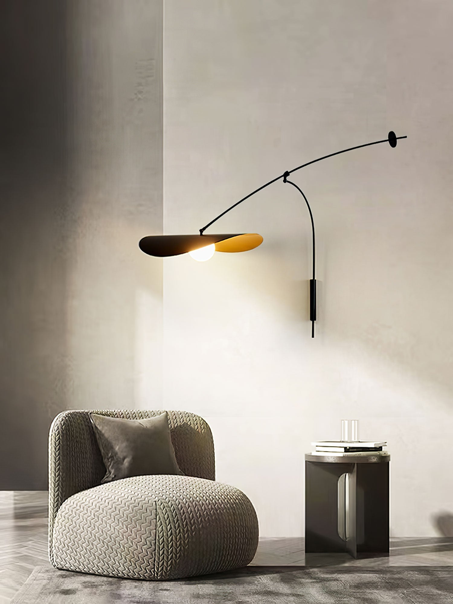 Embise Glass Minimalist Wall Lamp - Letslighting