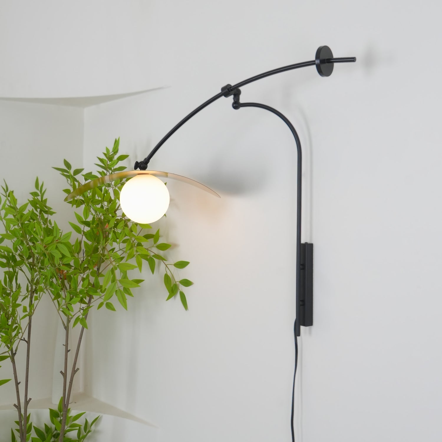Embise Glass Minimalist Wall Lamp - Letslighting
