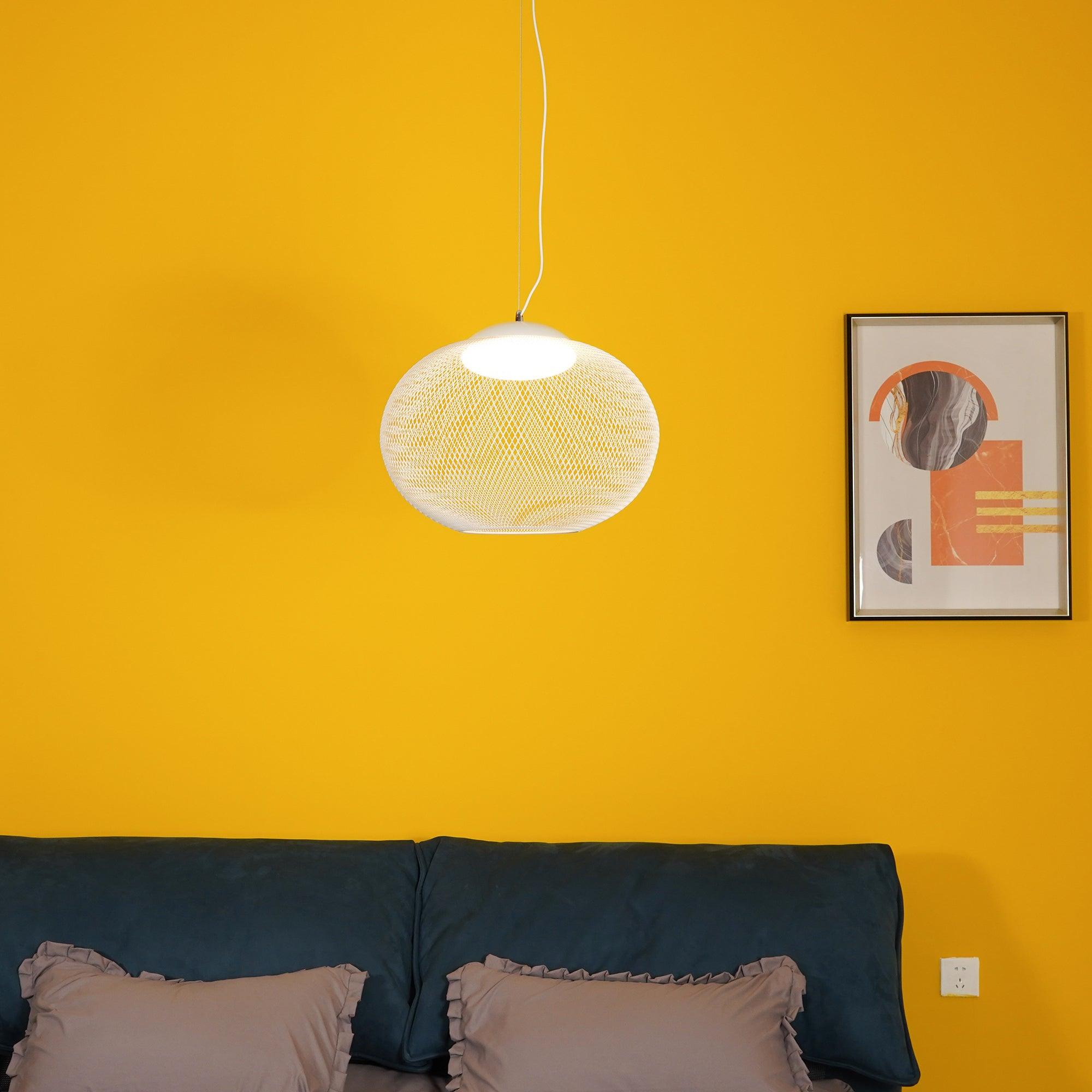 Lustra Pendant Lamp lic Mesh Black - Letslighting