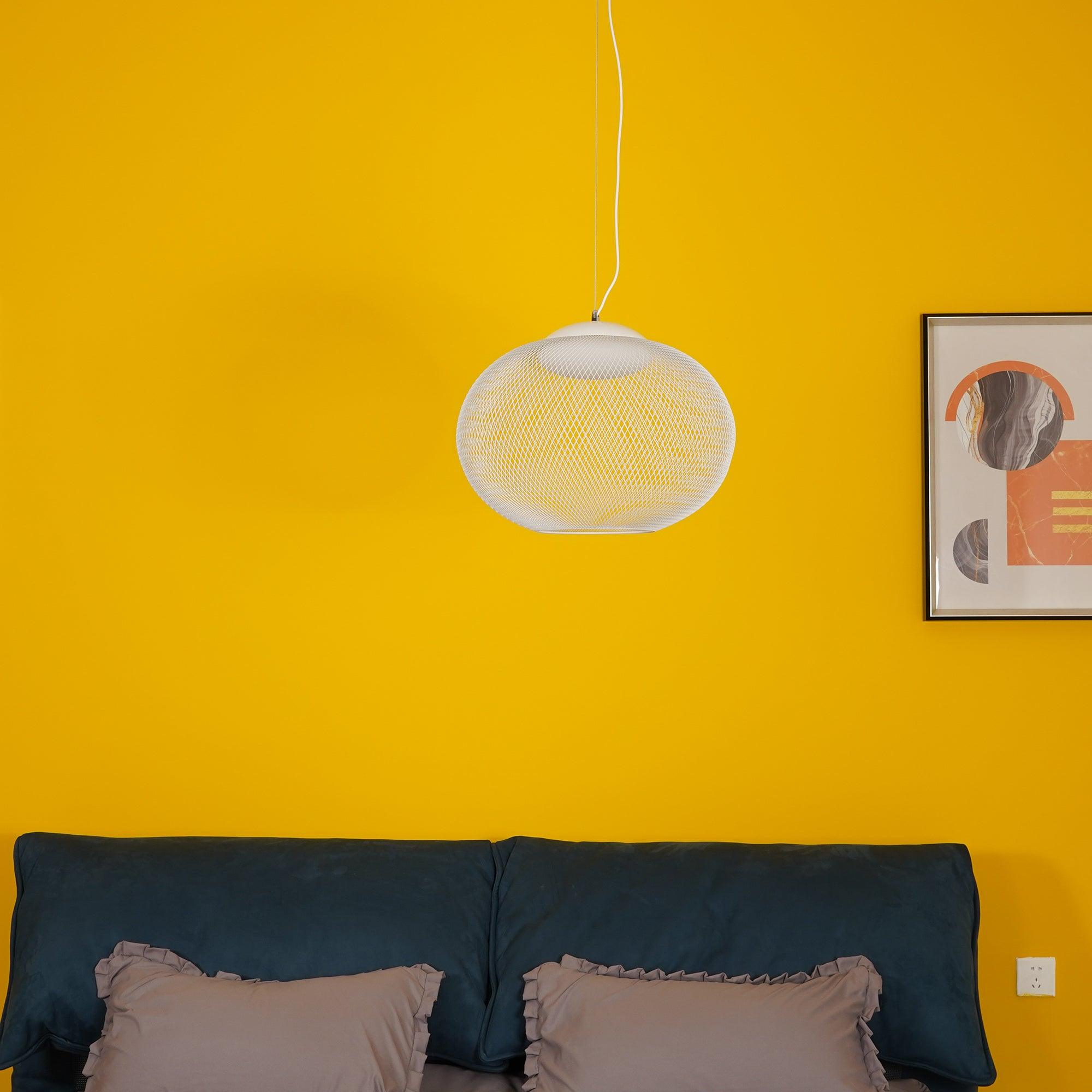 Lustra Pendant Lamp lic Mesh Black - Letslighting