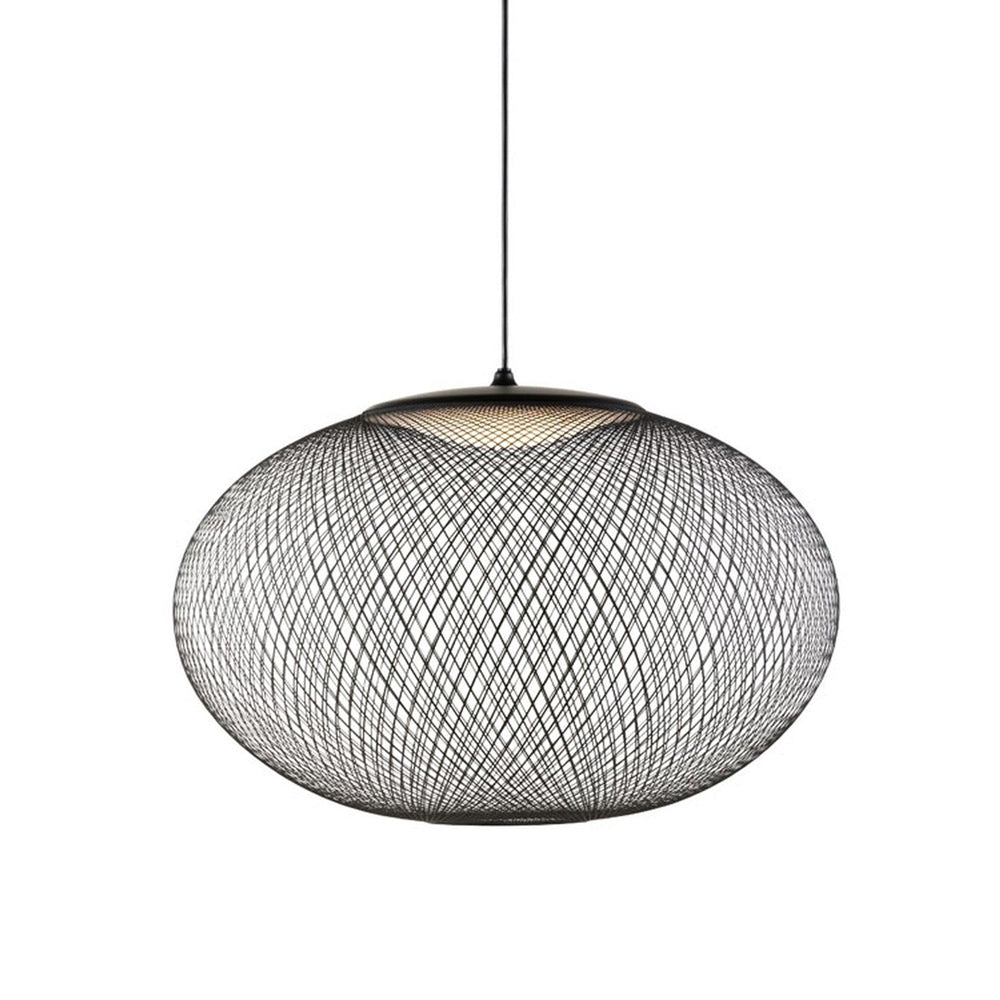 Lustra Pendant Lamp lic Mesh Black - Letslighting