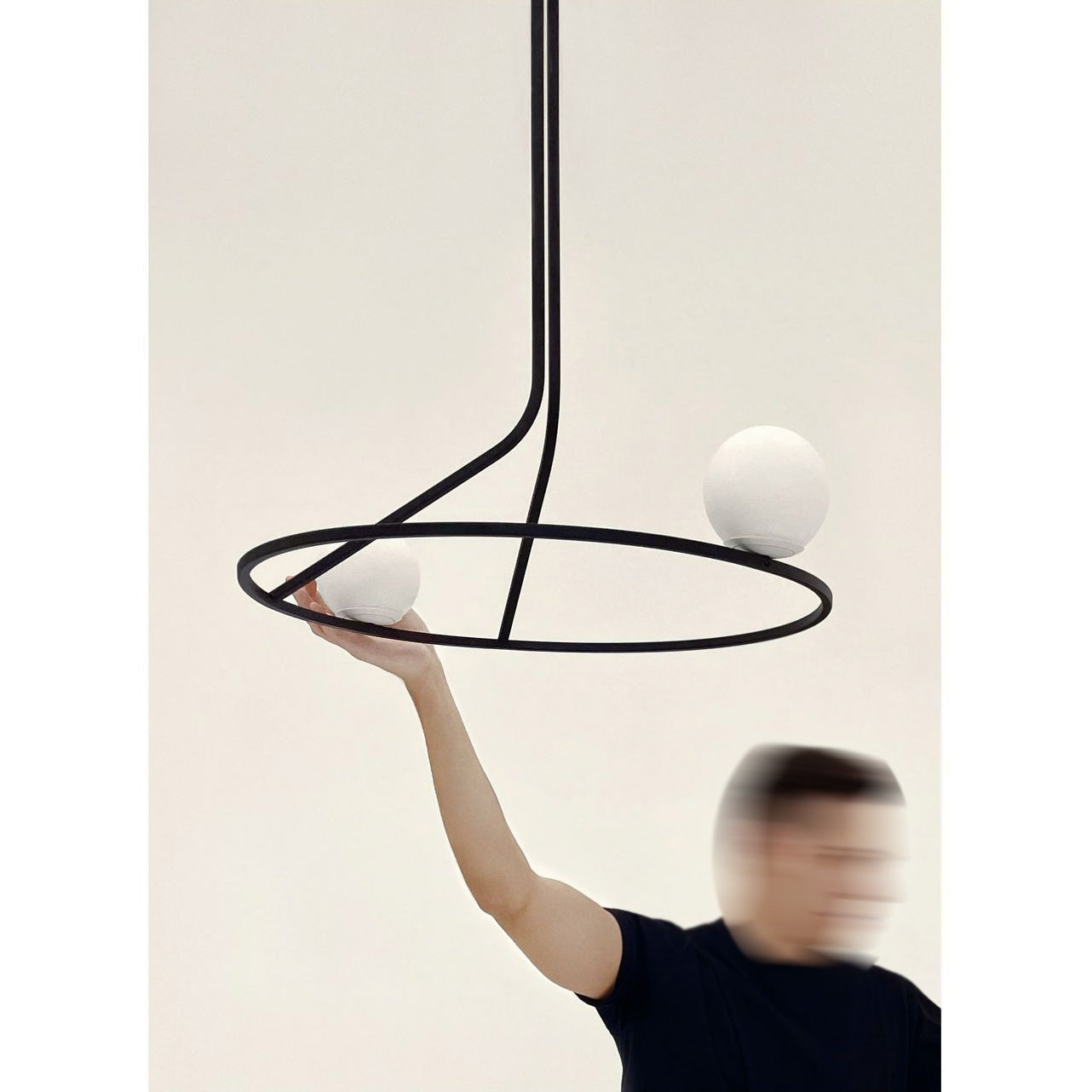 Ilthael Modern Minimalist Brass Glass Chandelier - Letslighting