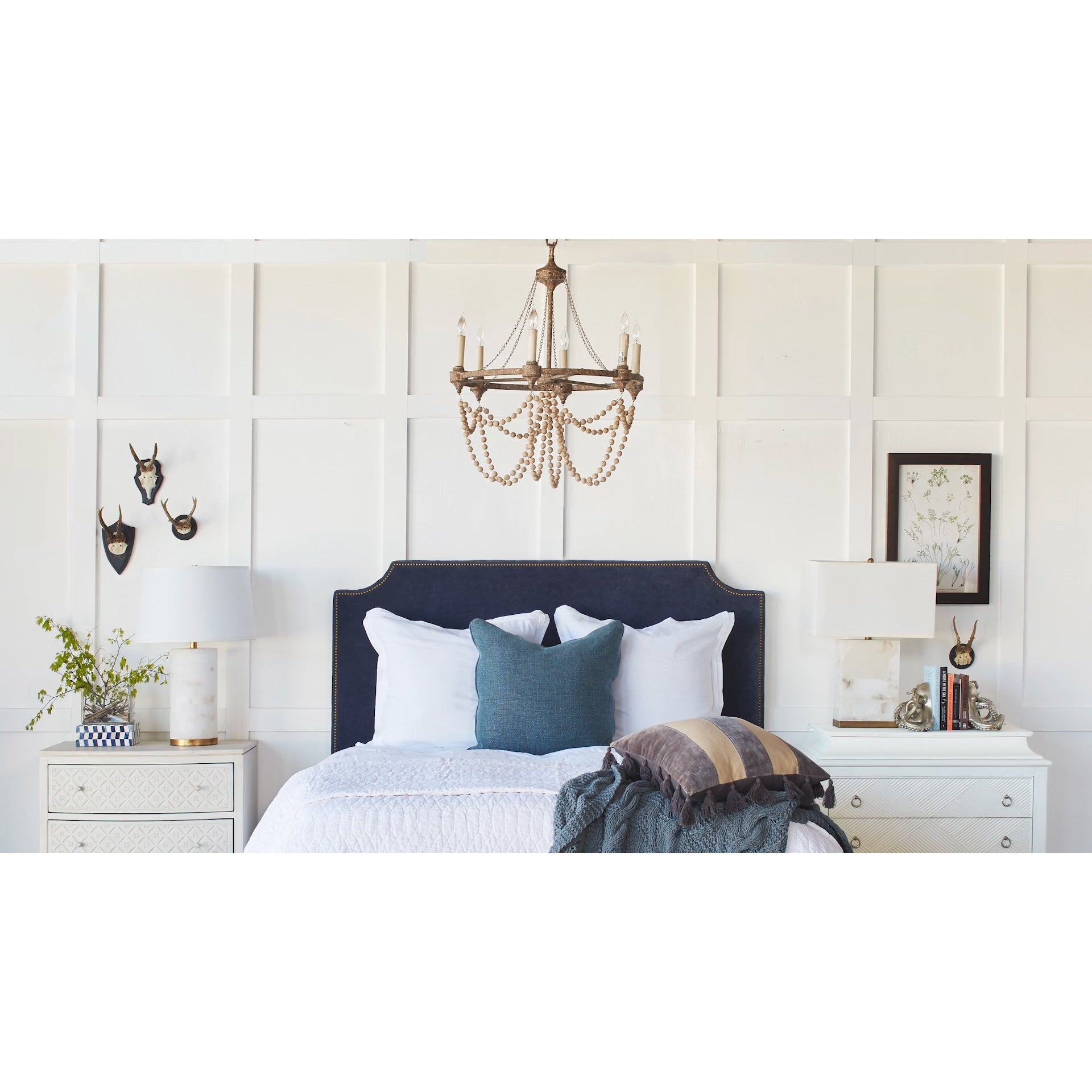 Eurnoros Vintage Industrial Wooden Chandelier - Letslighting