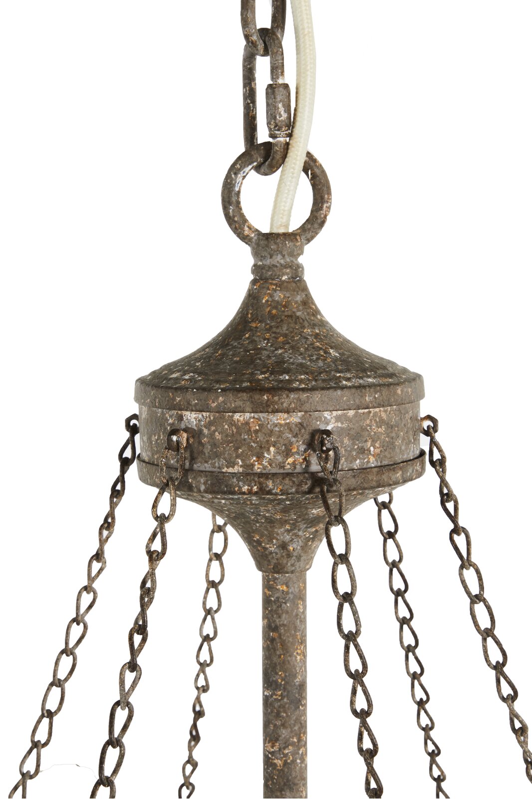Eurnoros Vintage Industrial Wooden Chandelier - Letslighting