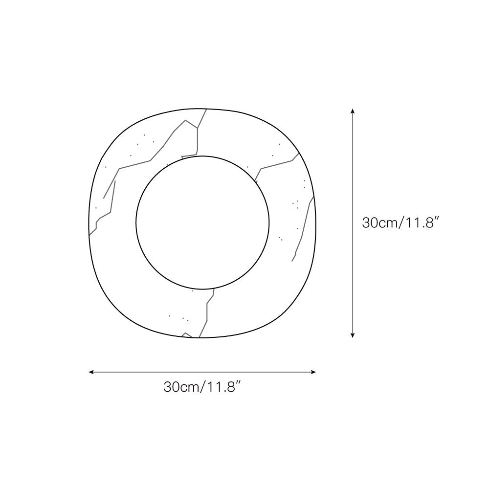 Cinoreth Modern Minimalist Marble Glass Wall Lamp - Letslighting