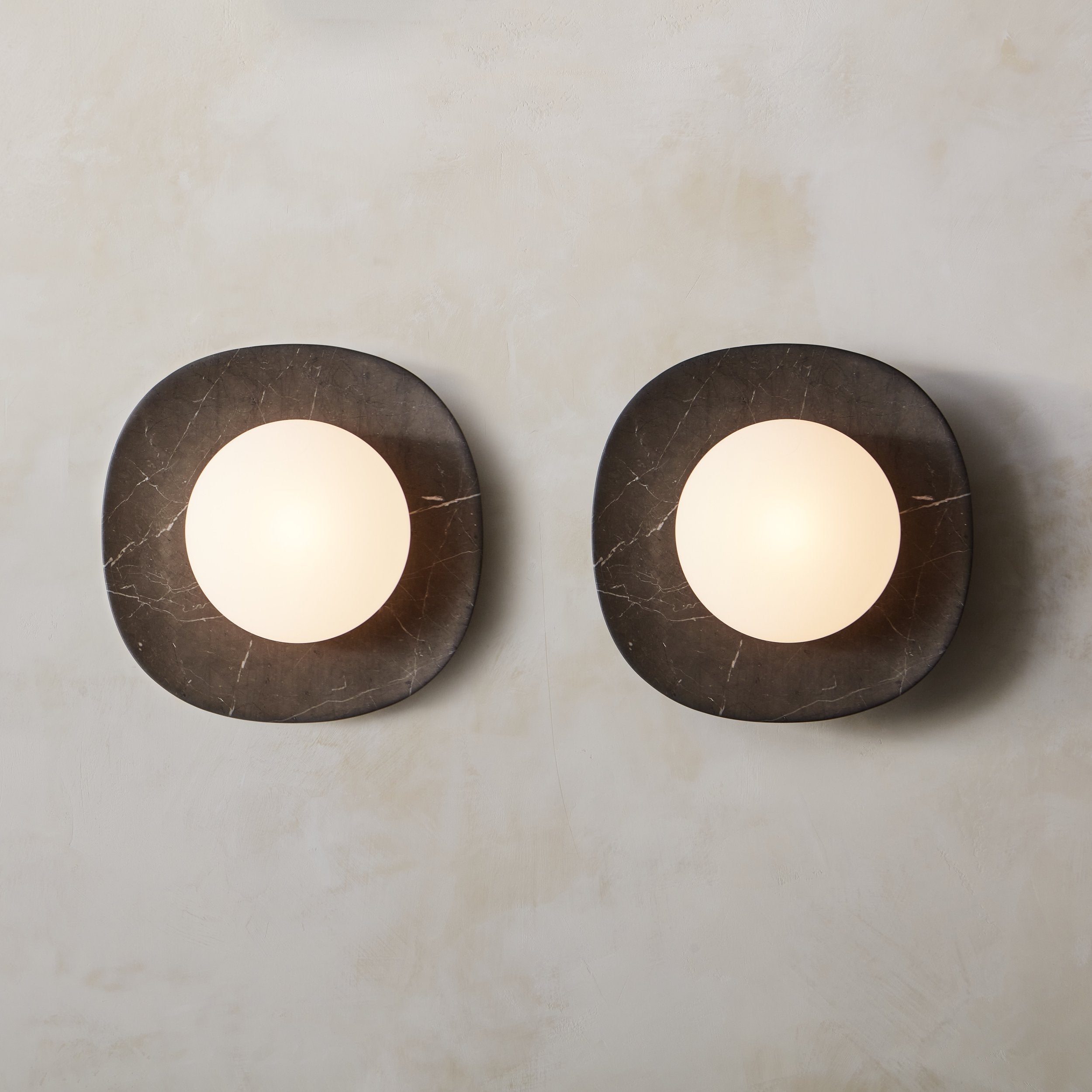 Cinoreth Modern Minimalist Marble Glass Wall Lamp - Letslighting
