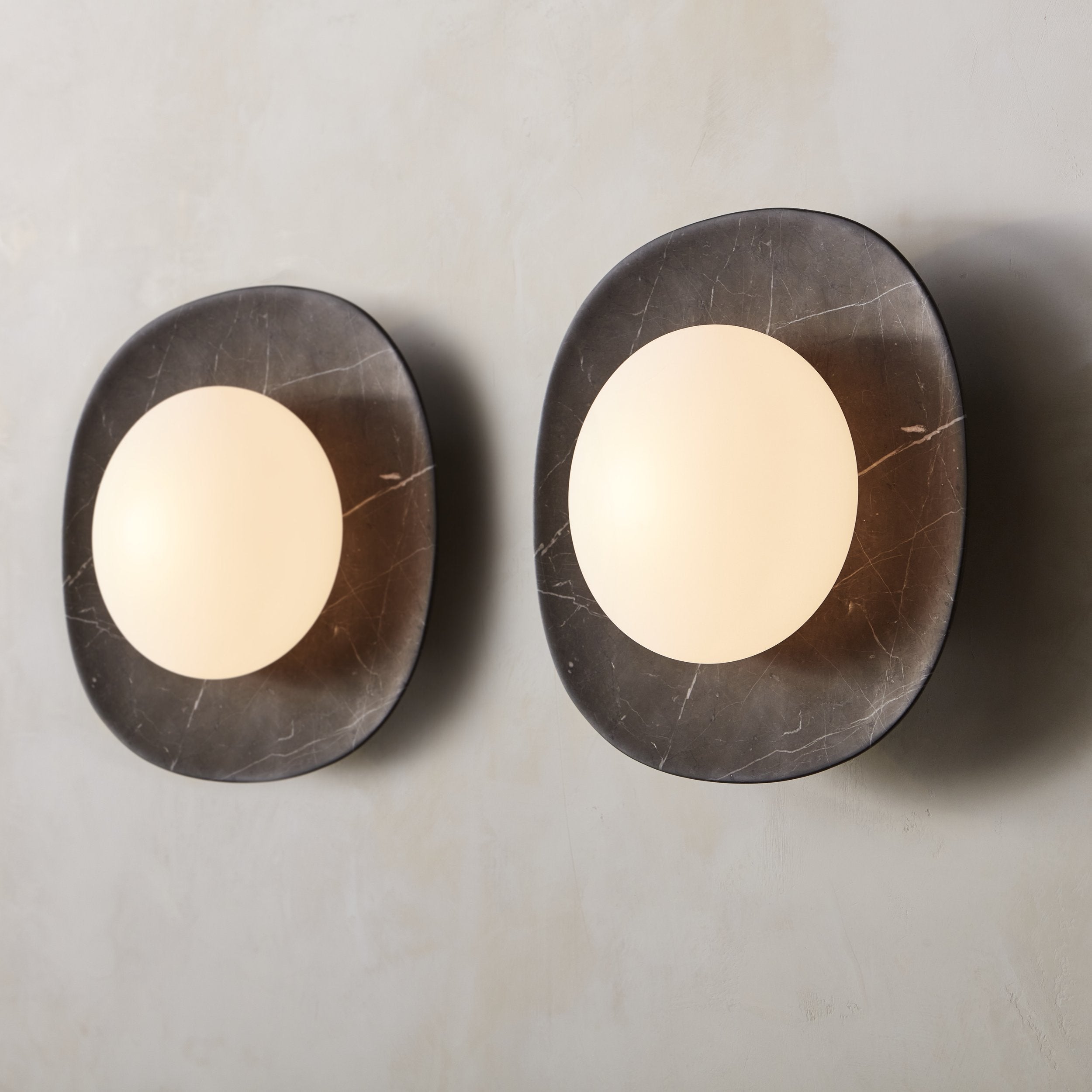 Cinoreth Modern Minimalist Marble Glass Wall Lamp - Letslighting