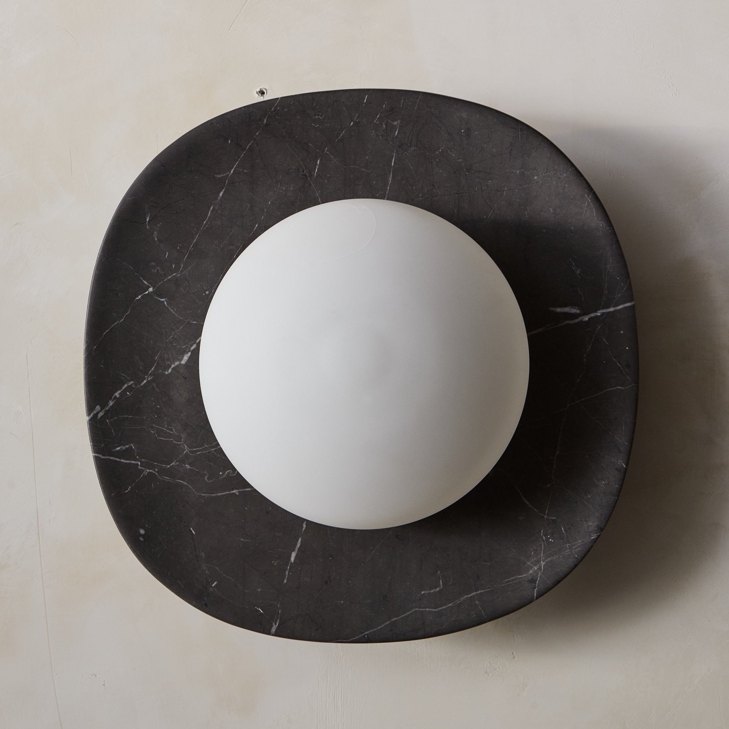 Cinoreth Modern Minimalist Marble Glass Wall Lamp - Letslighting