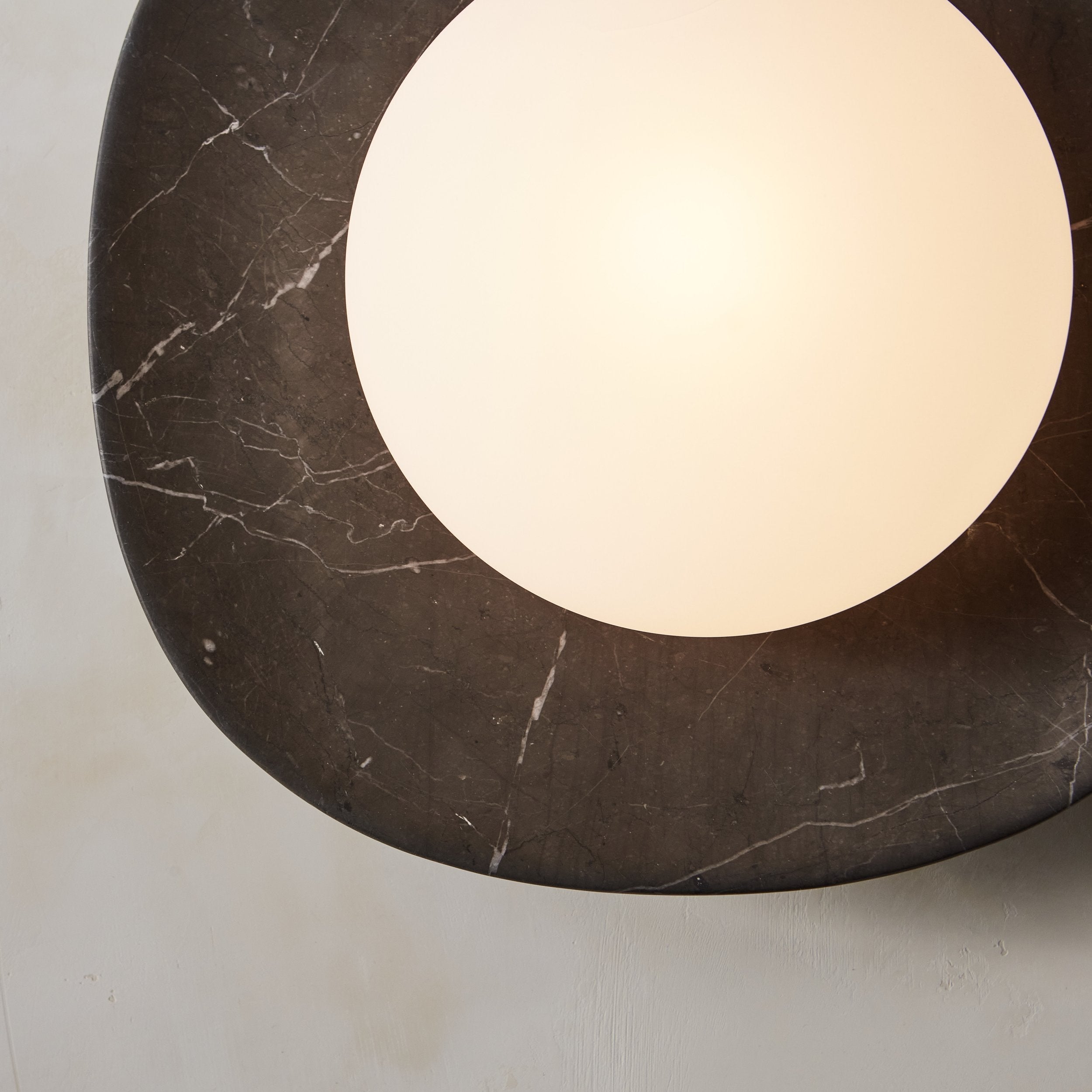 Cinoreth Modern Minimalist Marble Glass Wall Lamp - Letslighting
