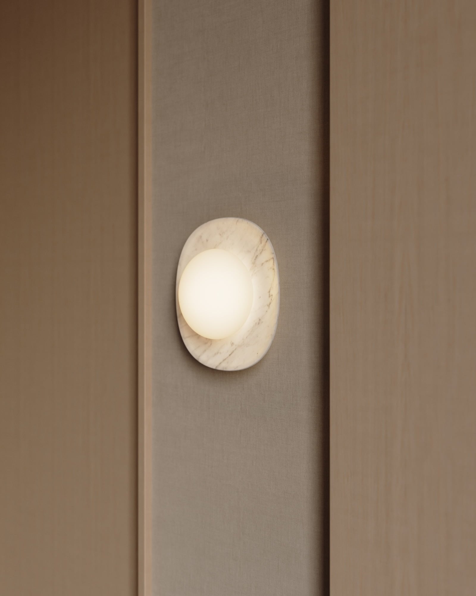 Cinoreth Modern Minimalist Marble Glass Wall Lamp - Letslighting