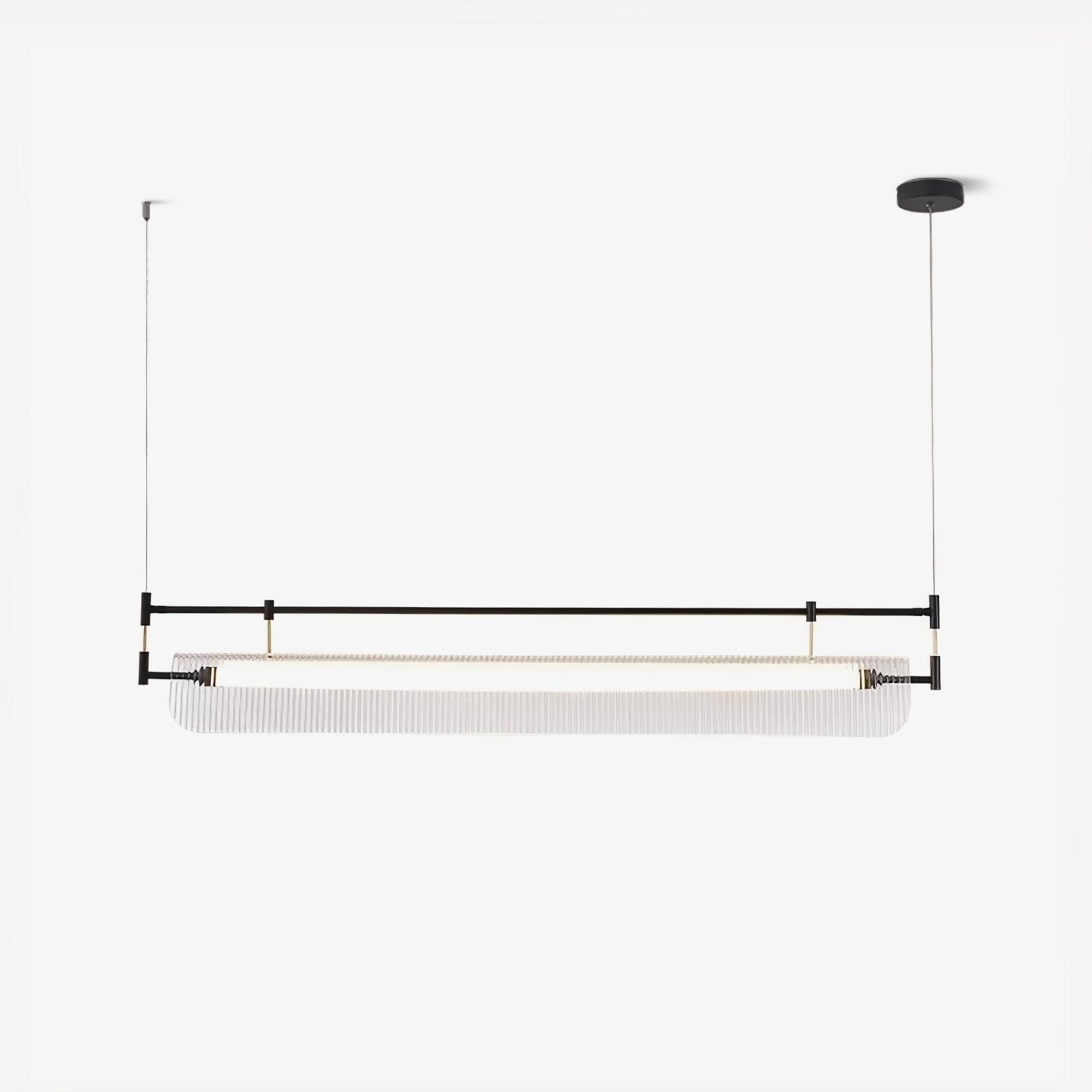 Lustra Chandelier Linear Strip Acrylic Long - Letslighting
