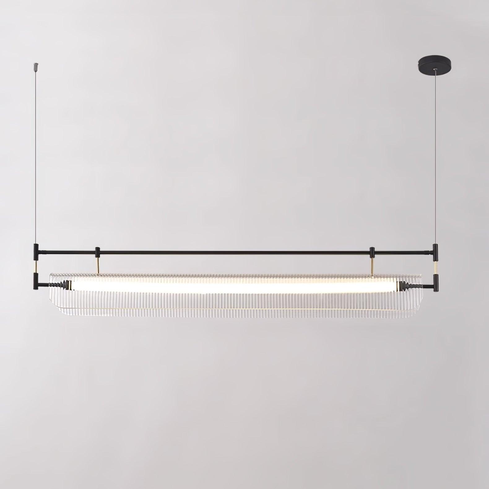 Lustra Chandelier Linear Strip Acrylic Long - Letslighting