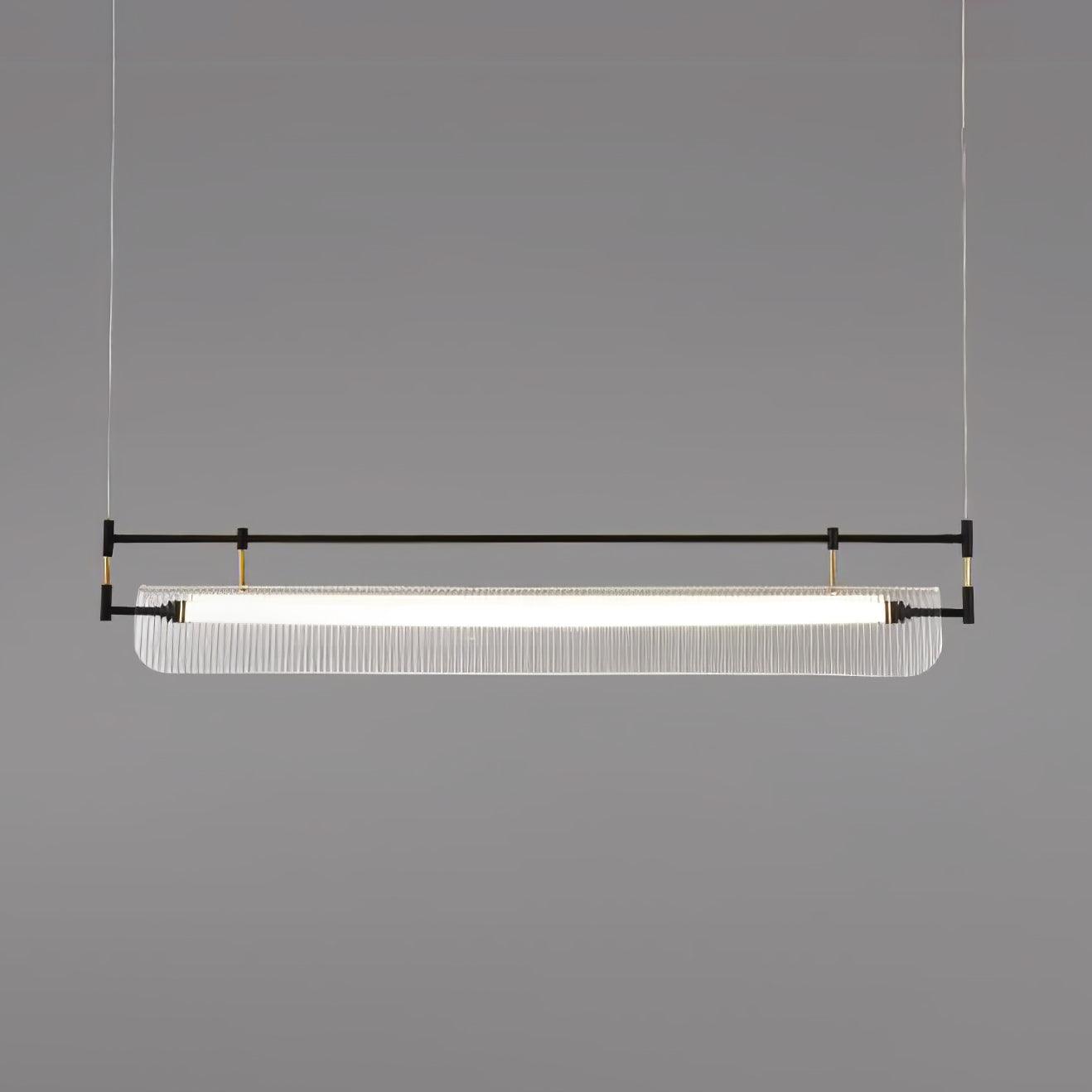 Lustra Chandelier Linear Strip Acrylic Long - Letslighting