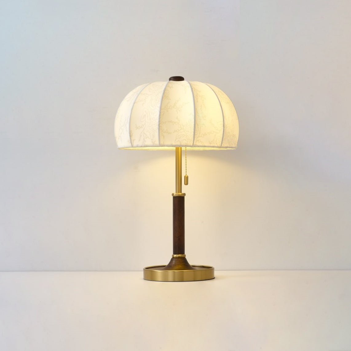 Liorian Wood Fabric Retro Table Lamp - Letslighting