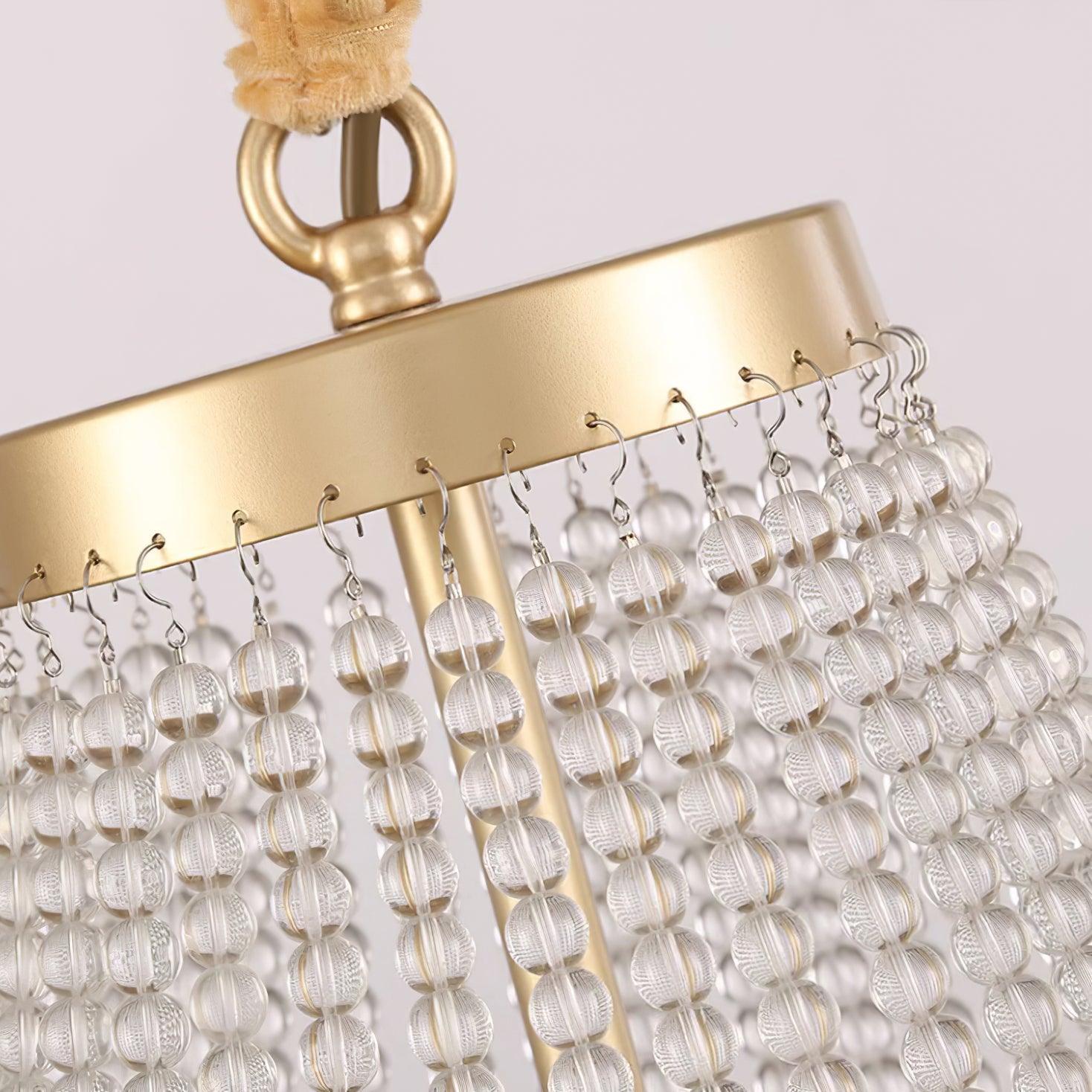 Naples Chandelier Crystal Iron Rustic Modern - Letslighting