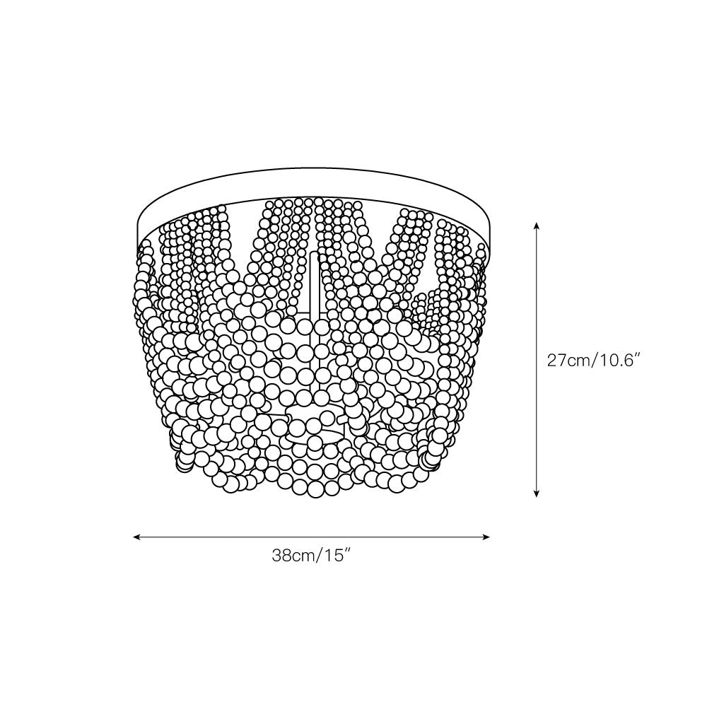 Nash Premium Nordic Art Layered Wooden Ceiling Light - Letslighting