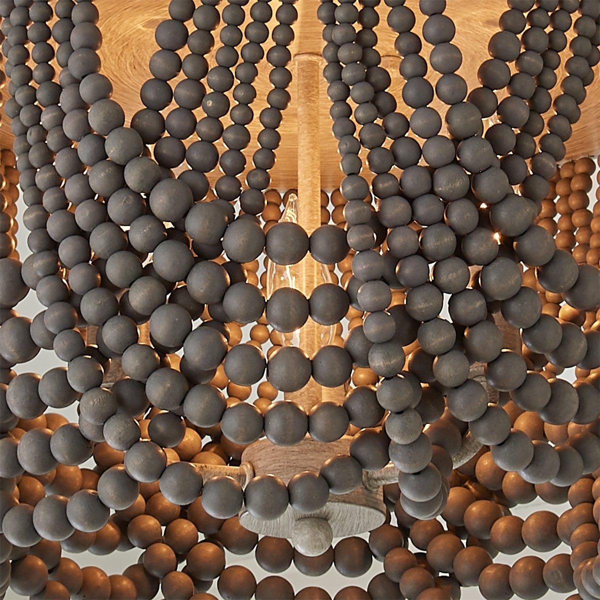 Nash Premium Nordic Art Layered Wooden Ceiling Light - Letslighting