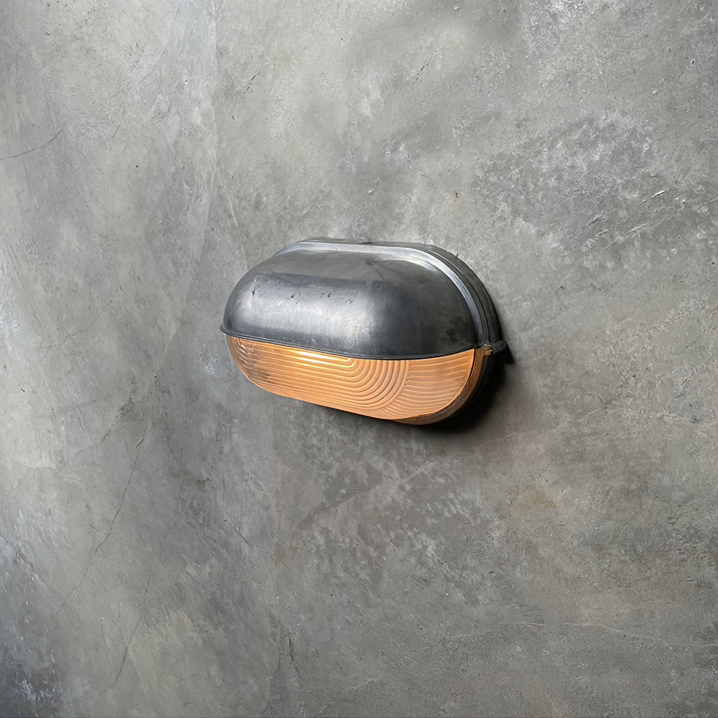 Ray Modern Round/Ellipse Outdoor Waterproof Wall Lamp, 2 Colors