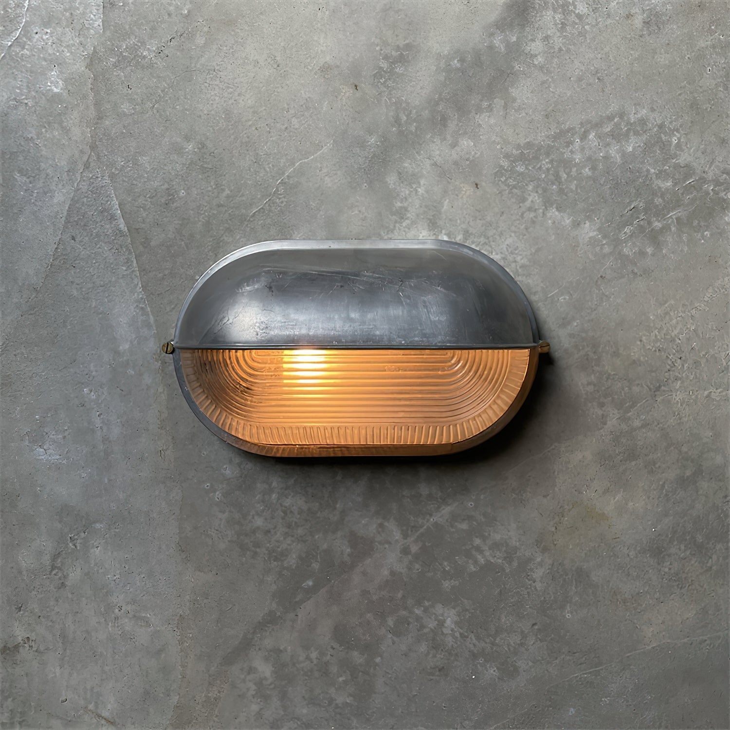Ray Modern Round/Ellipse Outdoor Waterproof Wall Lamp, 2 Colors