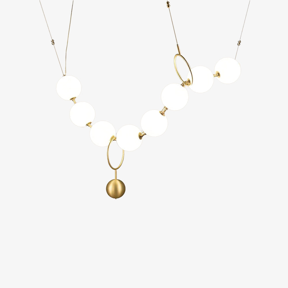 Lustra Pendant Lamp Necklace Glass - Letslighting