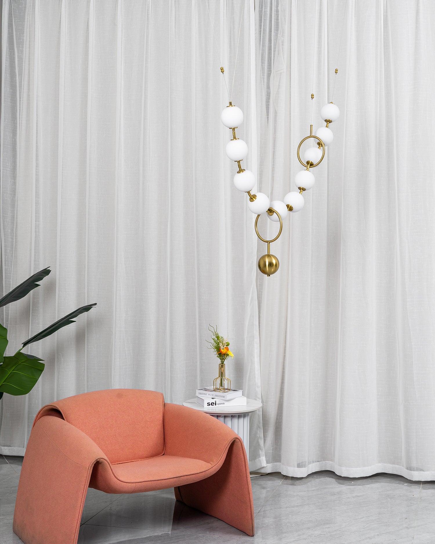 Lustra Pendant Lamp Necklace Glass - Letslighting