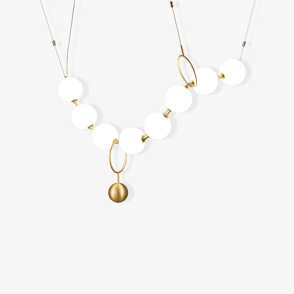 Lustra Pendant Lamp Necklace Glass - Letslighting
