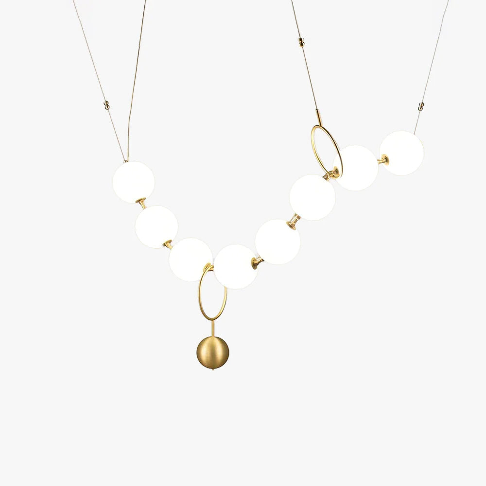 Lustra Pendant Lamp Necklace Glass - Letslighting