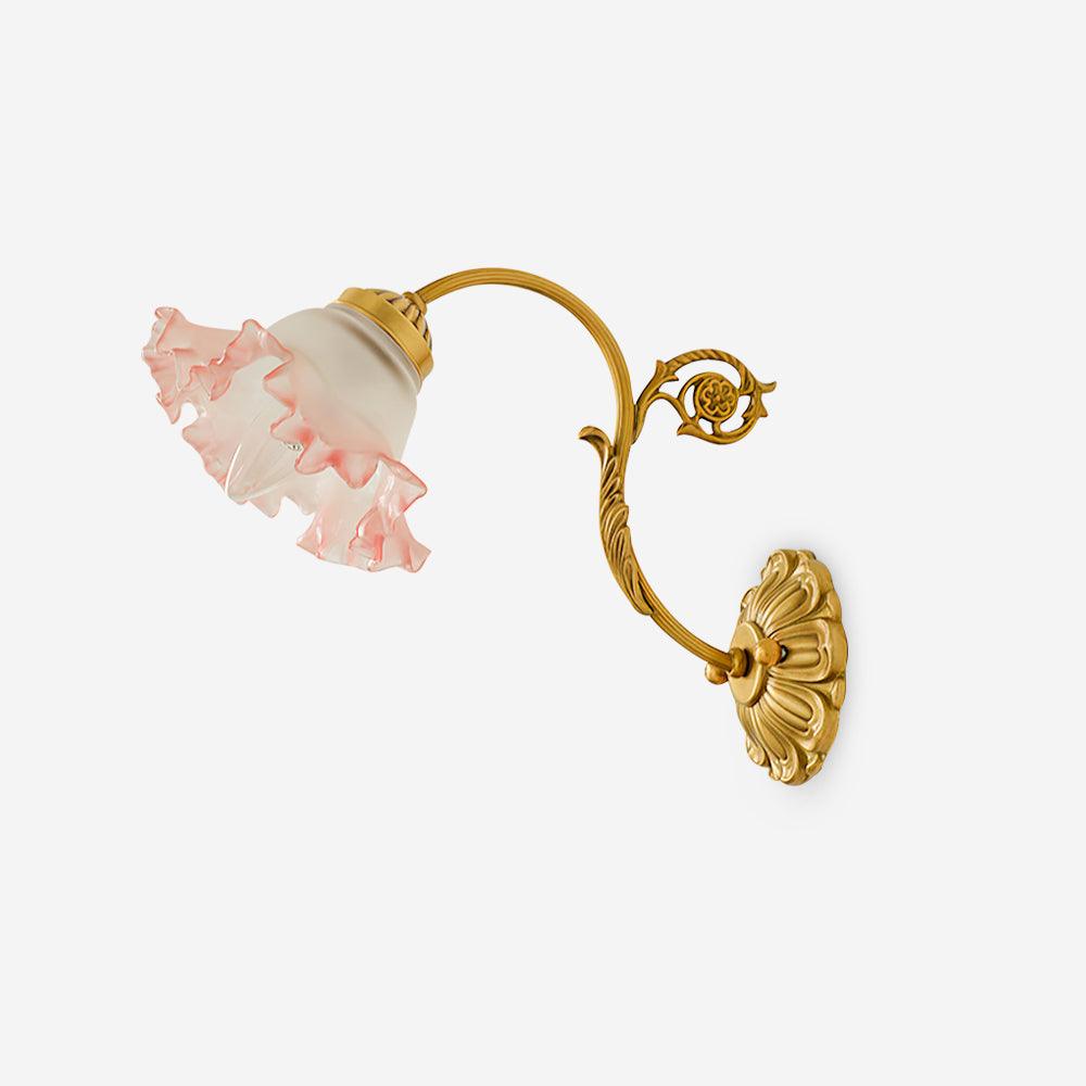 Neiman Wall Lamp Pink Ruffle - Letslighting