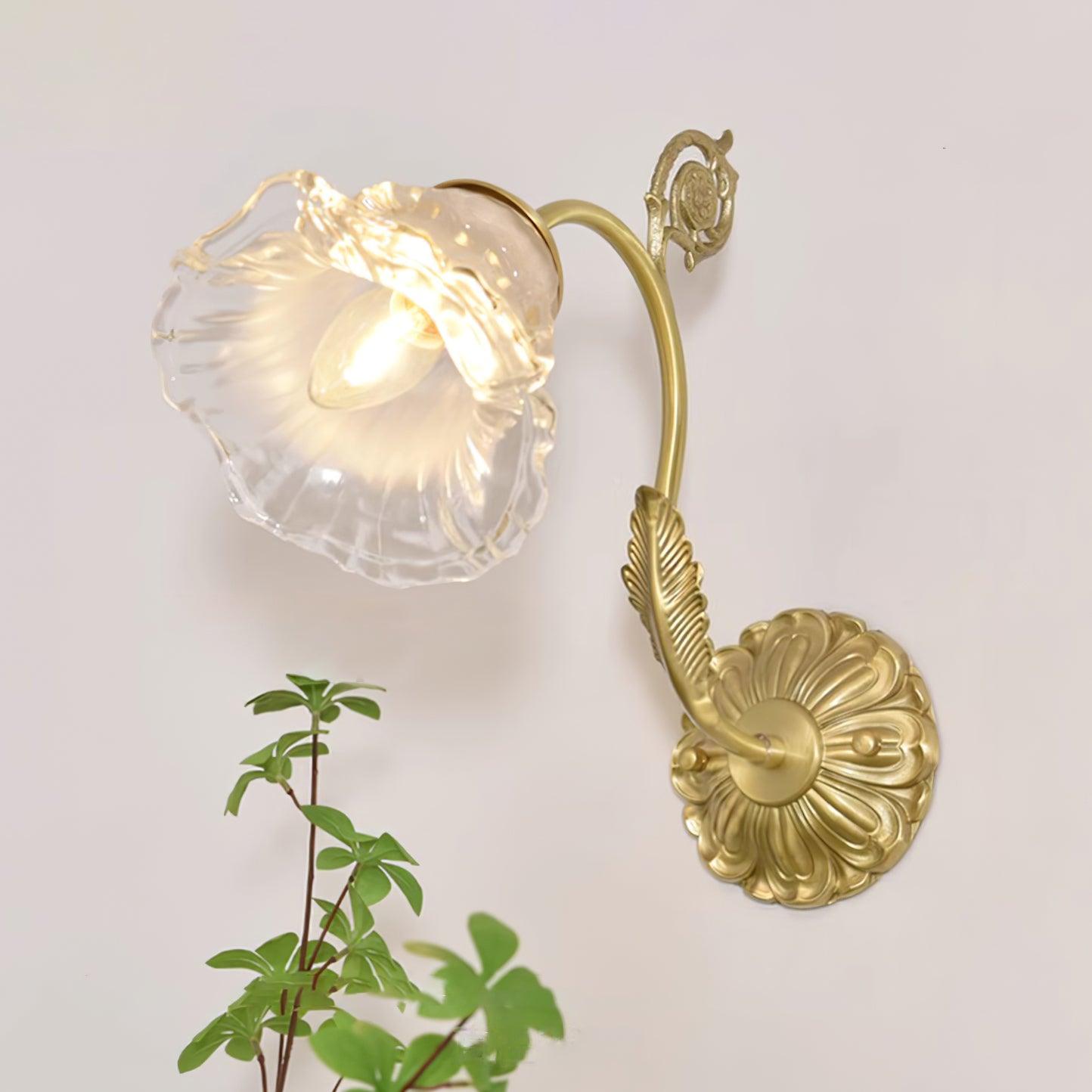 Neiman Wall Lamp Pink Ruffle - Letslighting