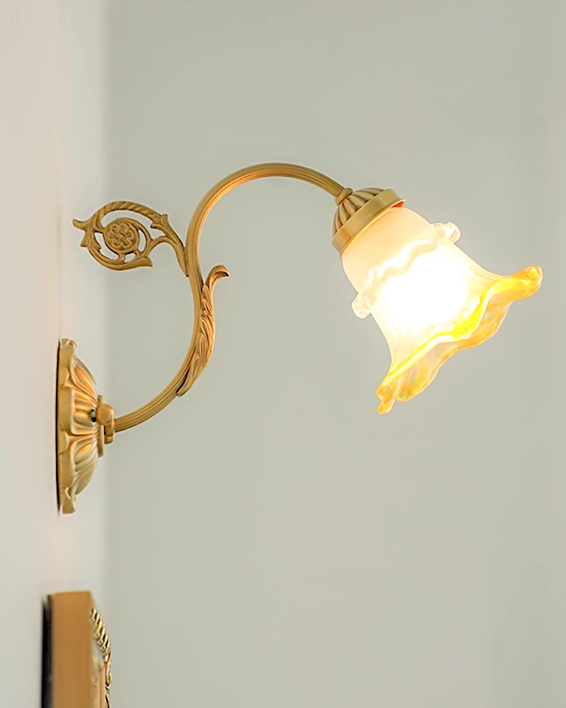 Neiman Wall Lamp Pink Ruffle - Letslighting