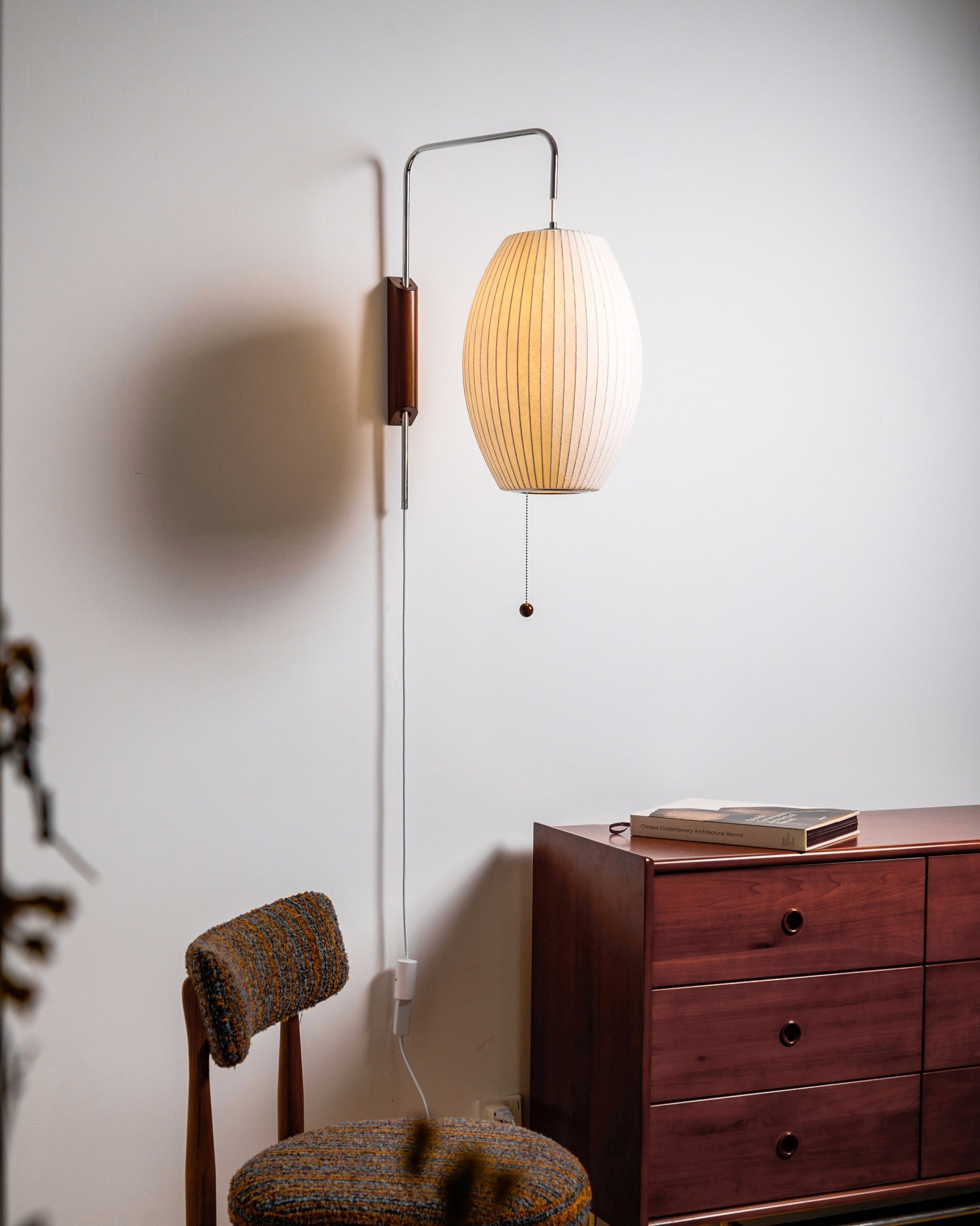 Lustra Wall Sconce Walnut Ball - Letslighting