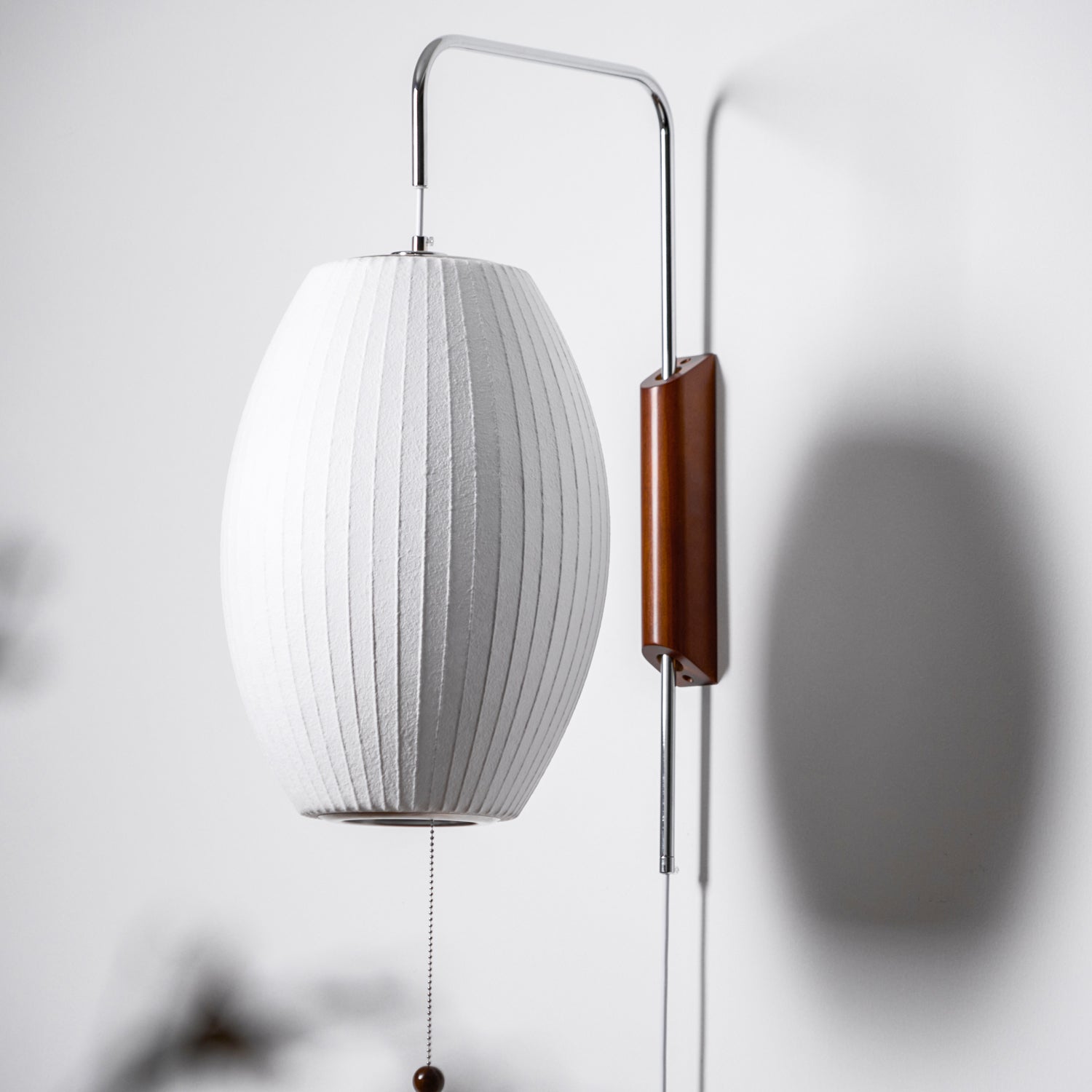 Lustra Wall Sconce Walnut Ball - Letslighting