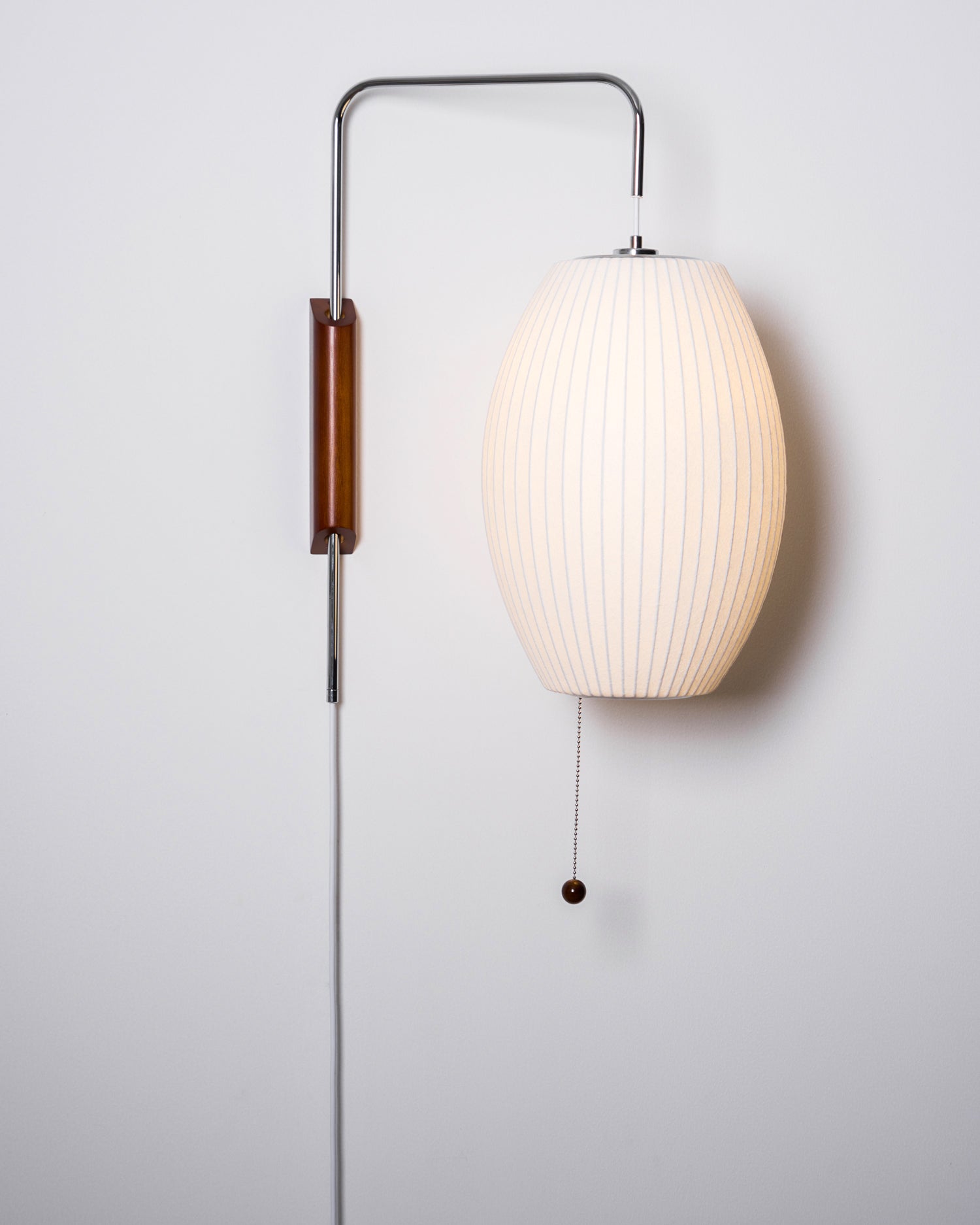 Lustra Wall Sconce Walnut Ball - Letslighting