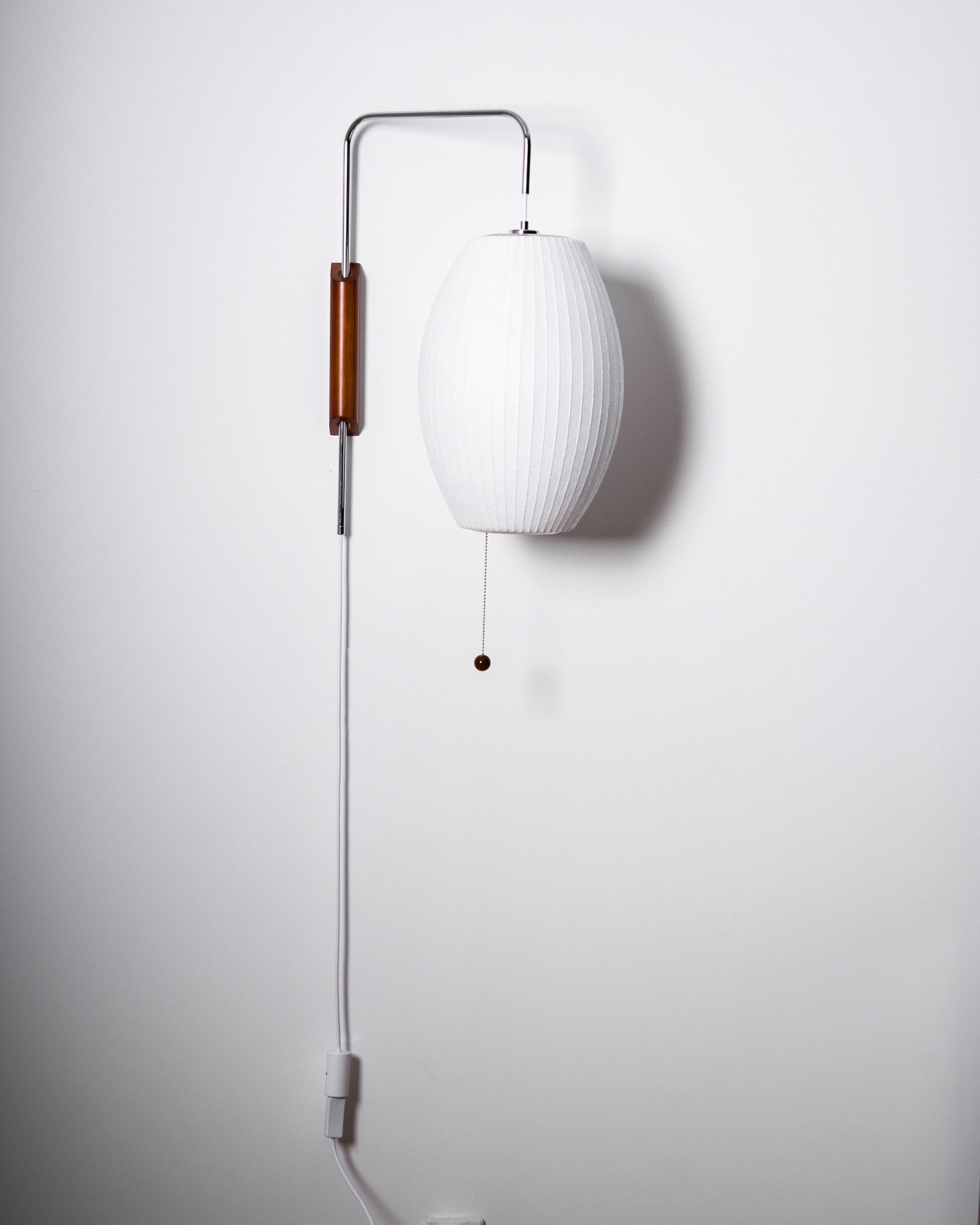 Lustra Wall Sconce Walnut Ball - Letslighting