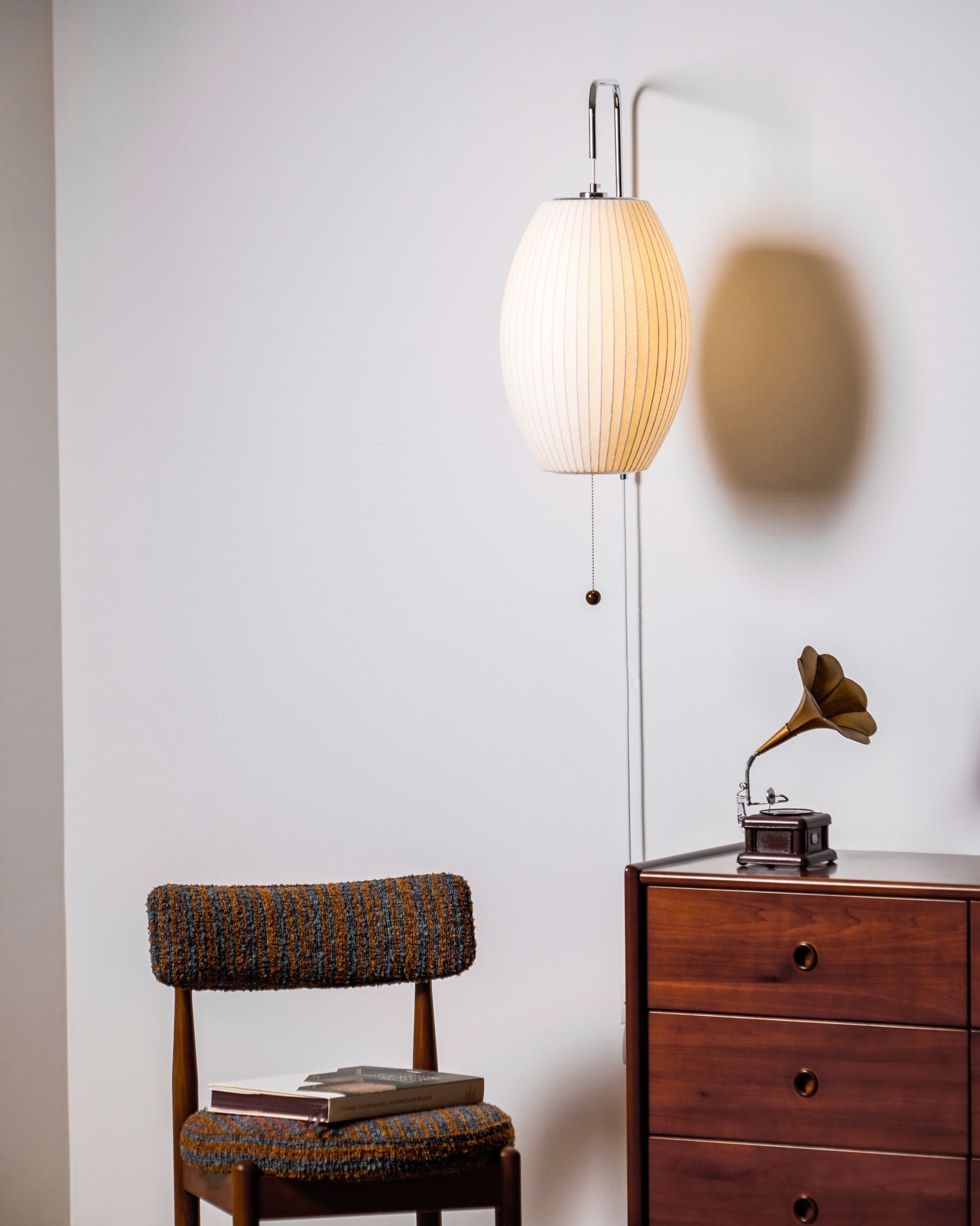 Lustra Wall Sconce Walnut Ball - Letslighting
