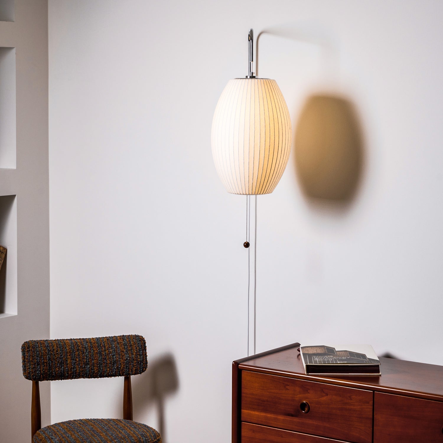 Lustra Wall Sconce Walnut Ball - Letslighting