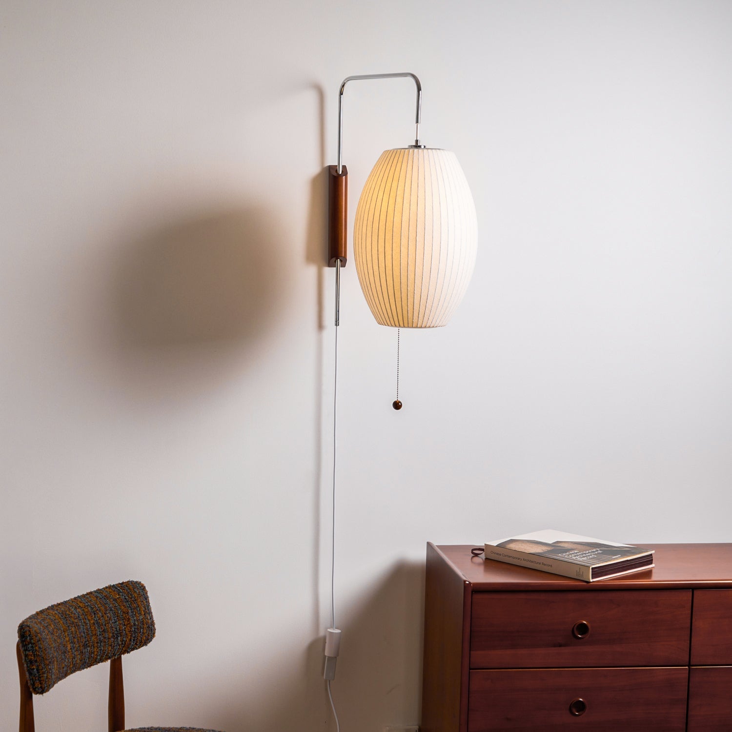 Lustra Wall Sconce Walnut Ball - Letslighting