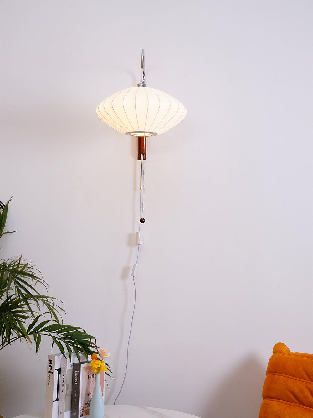 Lustra Wall Sconce Walnut Ball - Letslighting